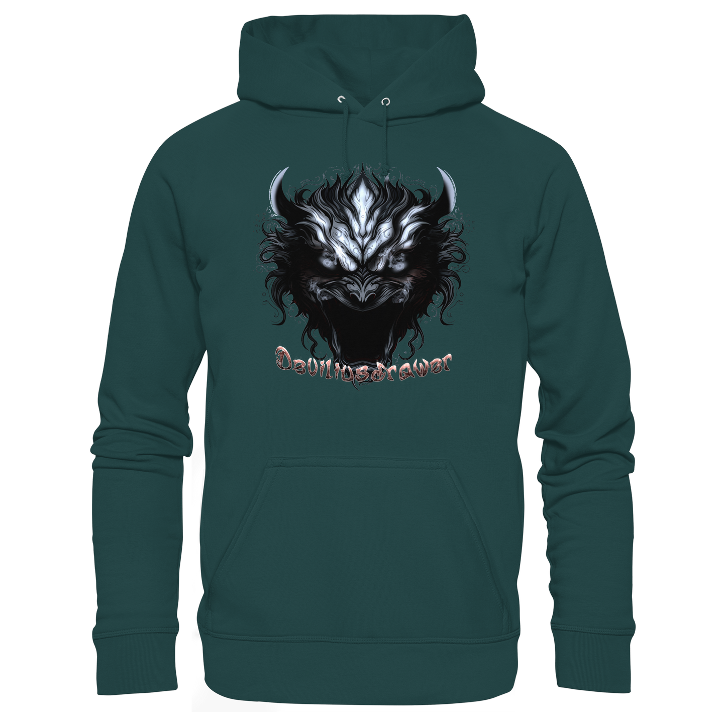 Deviliusdrawer Zombie Demon - Organic Hoodie
