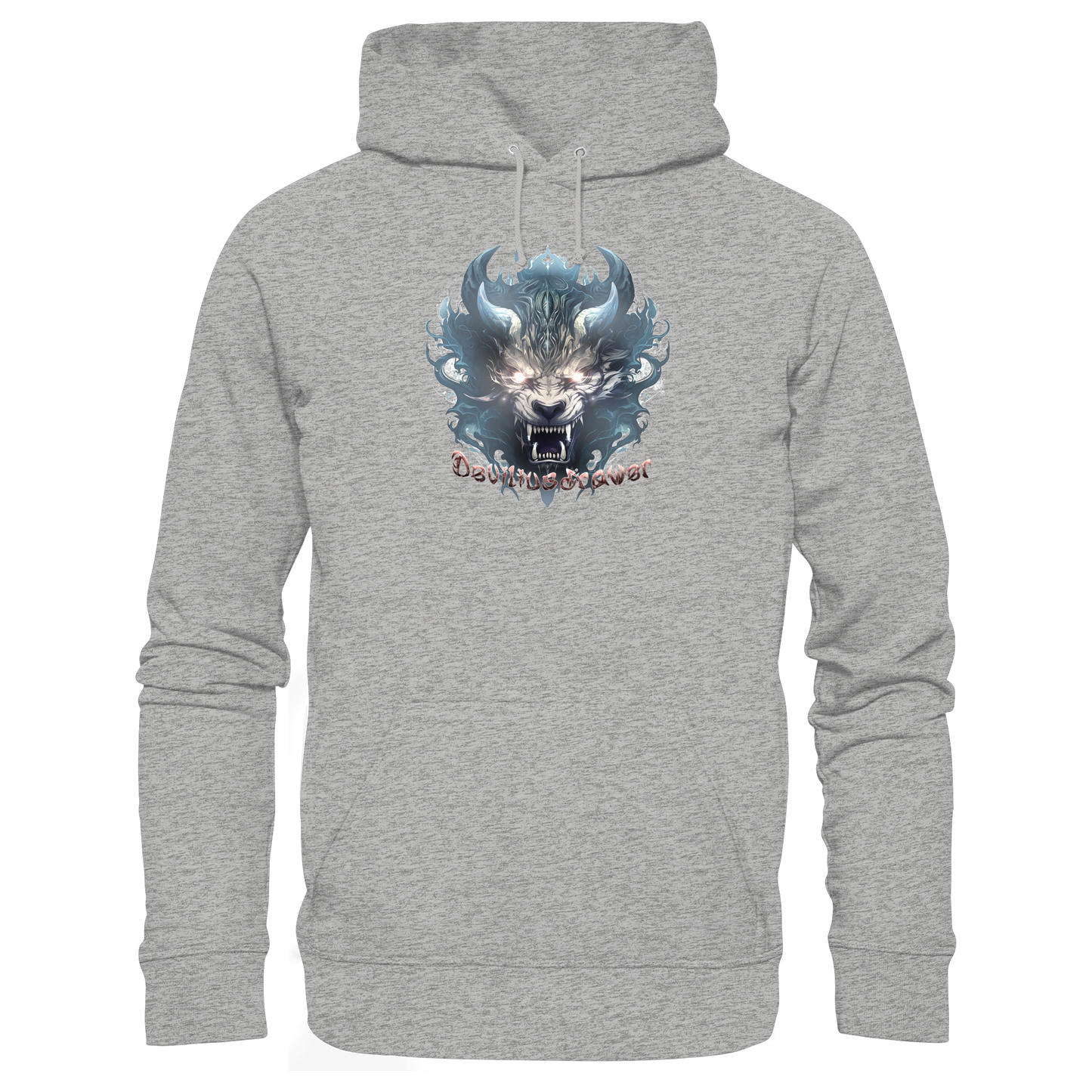 Deviliusdrawer Water Horn Tiger - Organic Hoodie