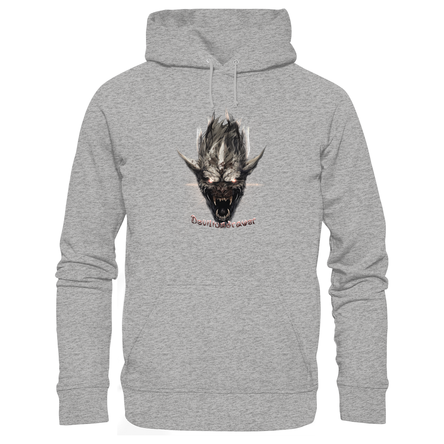 Deviliusdrawer Beast Wearwolf - Organic Hoodie