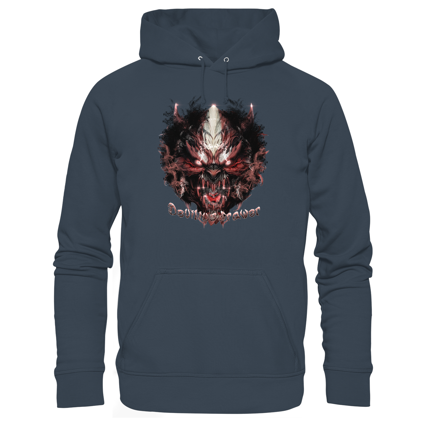 Deviliusdrawer Bloody Demon Vampire - Organic Hoodie