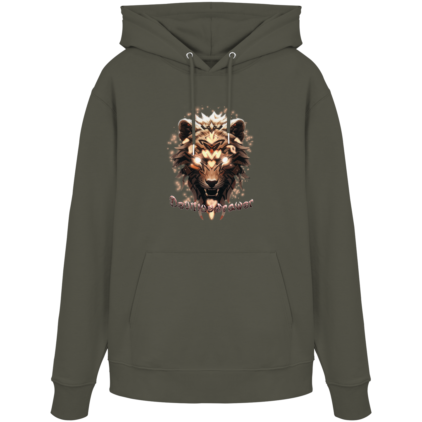 Deviliusdrawer Gold Weartiger - Organic Hoodie