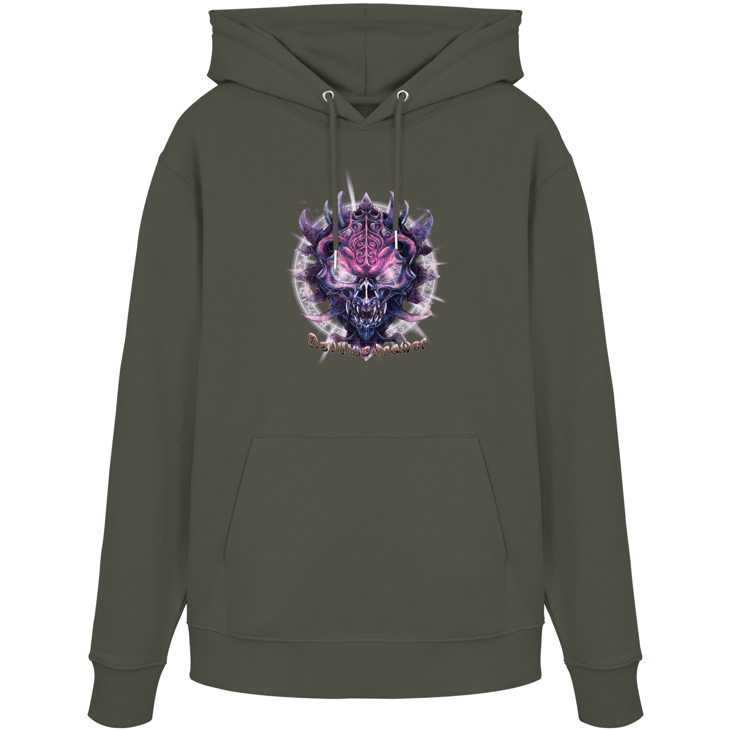 Deviliusdrawer Fire Demon - Organic Hoodie