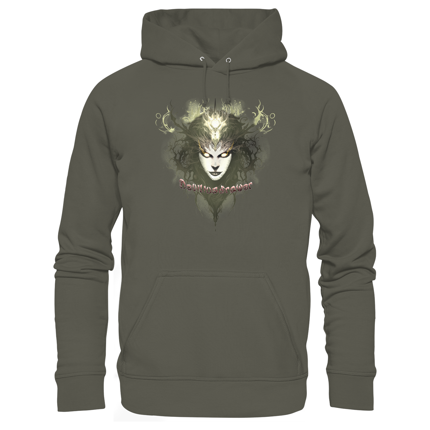 Deviliusdrawer Golden Demonica - Organic Hoodie