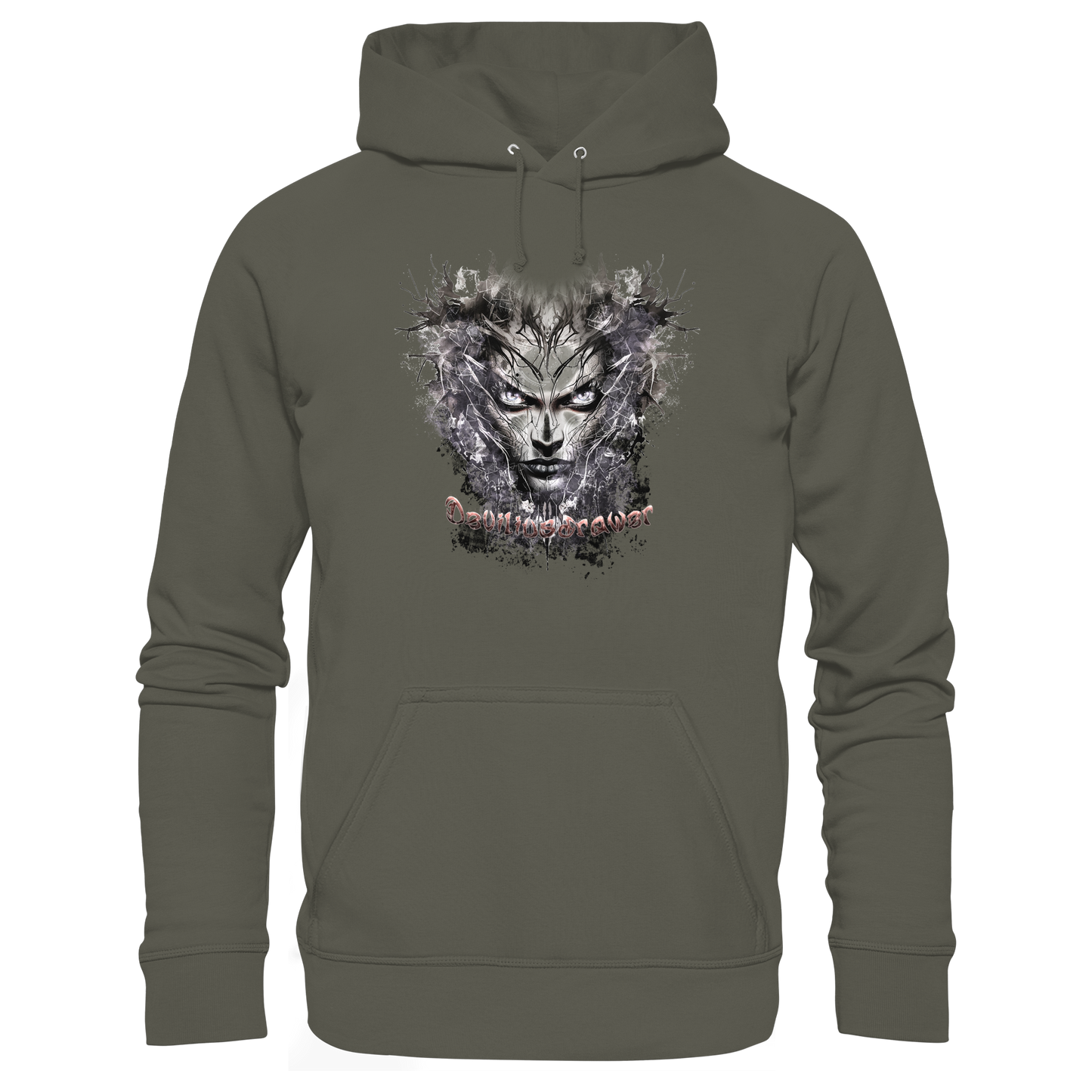 Deviliusdrawer Nature Druid - Organic Hoodie