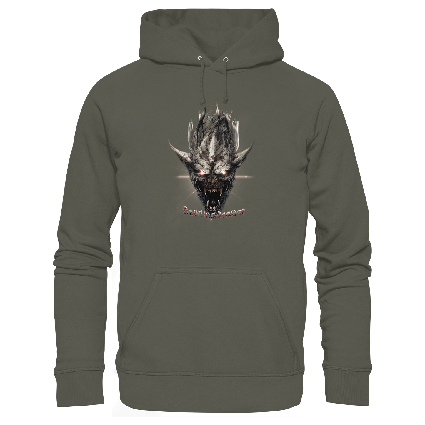 Deviliusdrawer Beast Wearwolf - Organic Hoodie