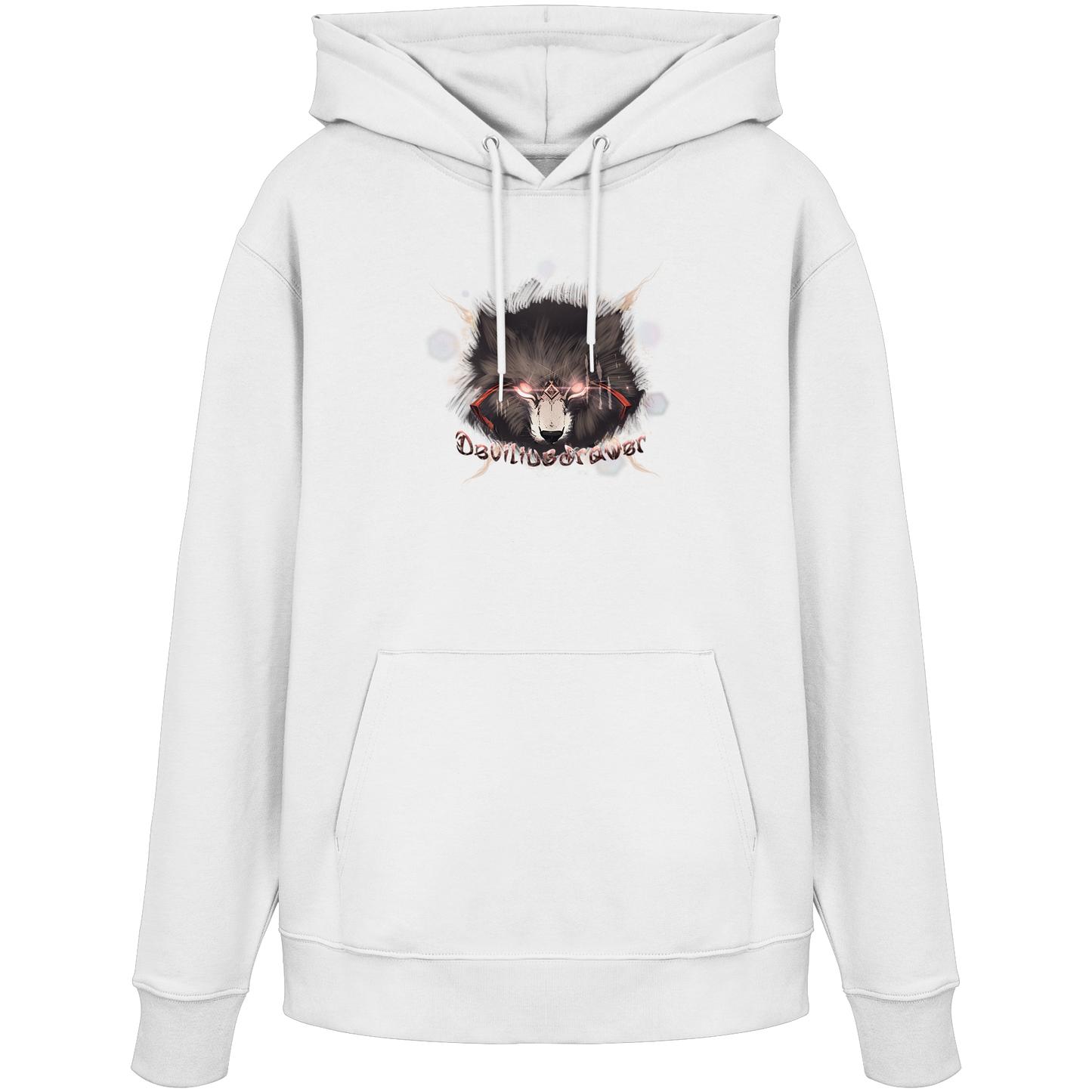Deviliusdrawer Sparking Wolf - Organic Hoodie