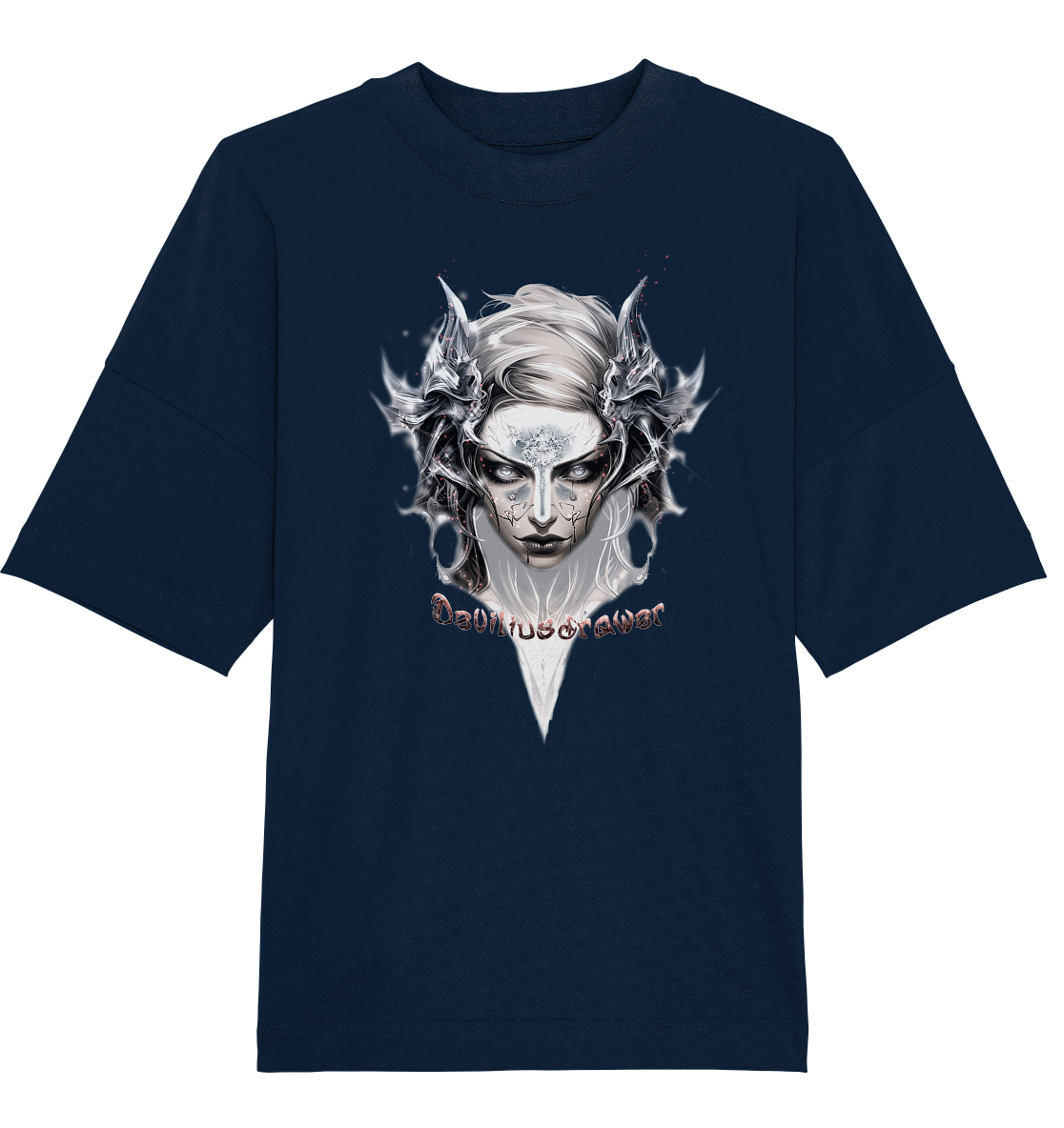 Deviliusdrawer Iron Elf - Organic Oversize Shirt