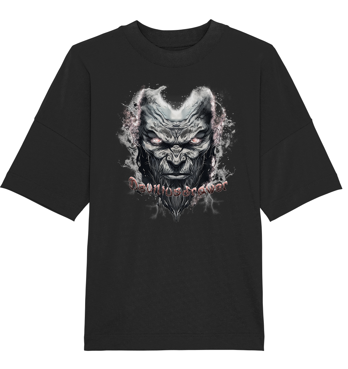Deviliusdrawer Bad Boy - Organic Oversize Shirt