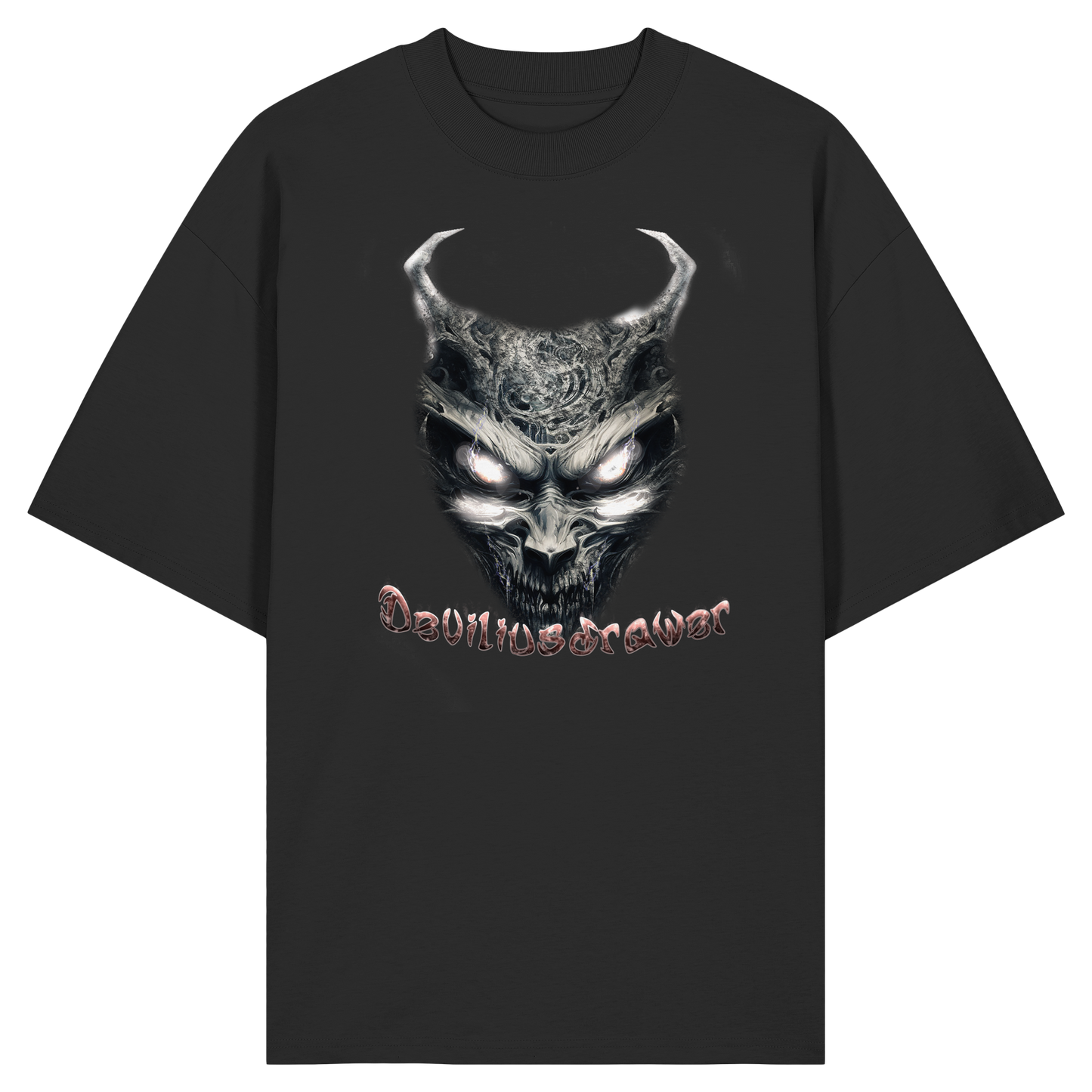 Deviliusdrawer Demonic Evil Zombie - Organic Oversize Shirt