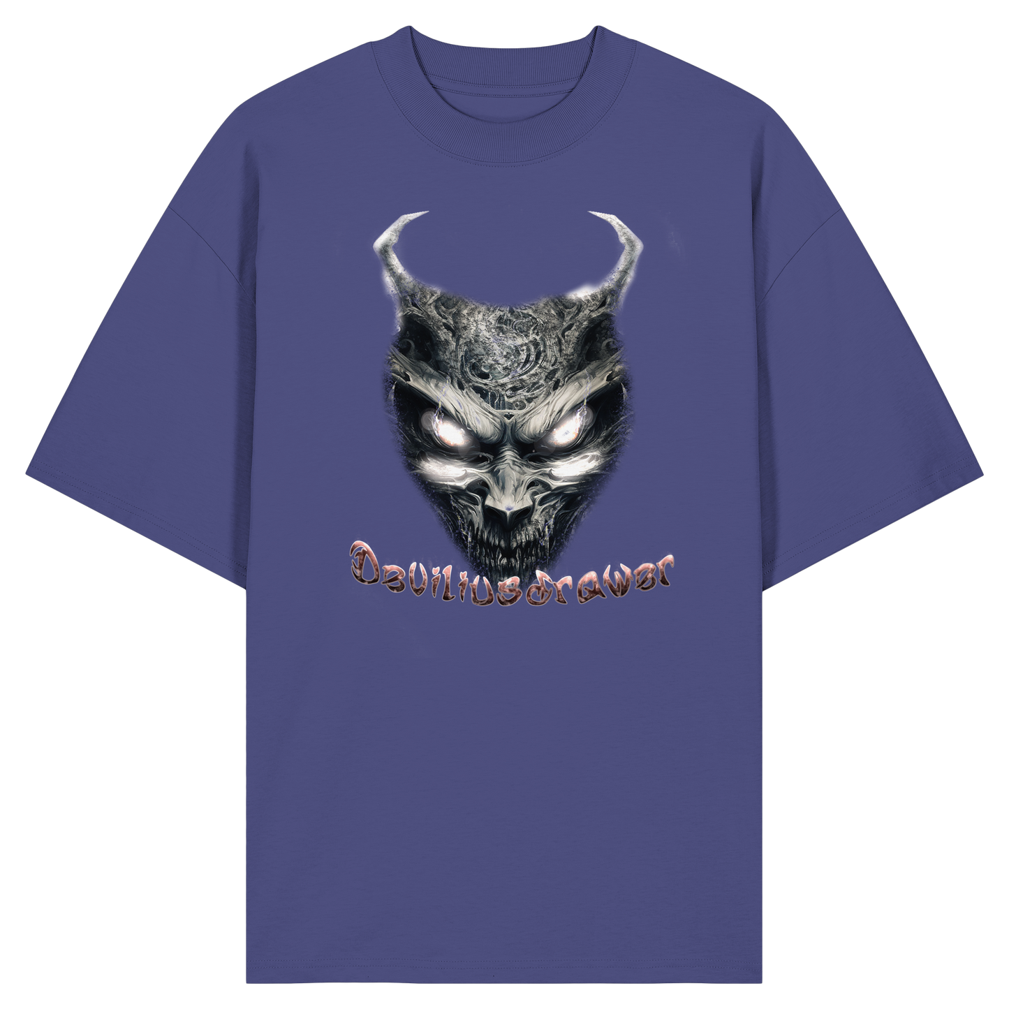 Deviliusdrawer Demonic Evil Zombie - Organic Oversize Shirt