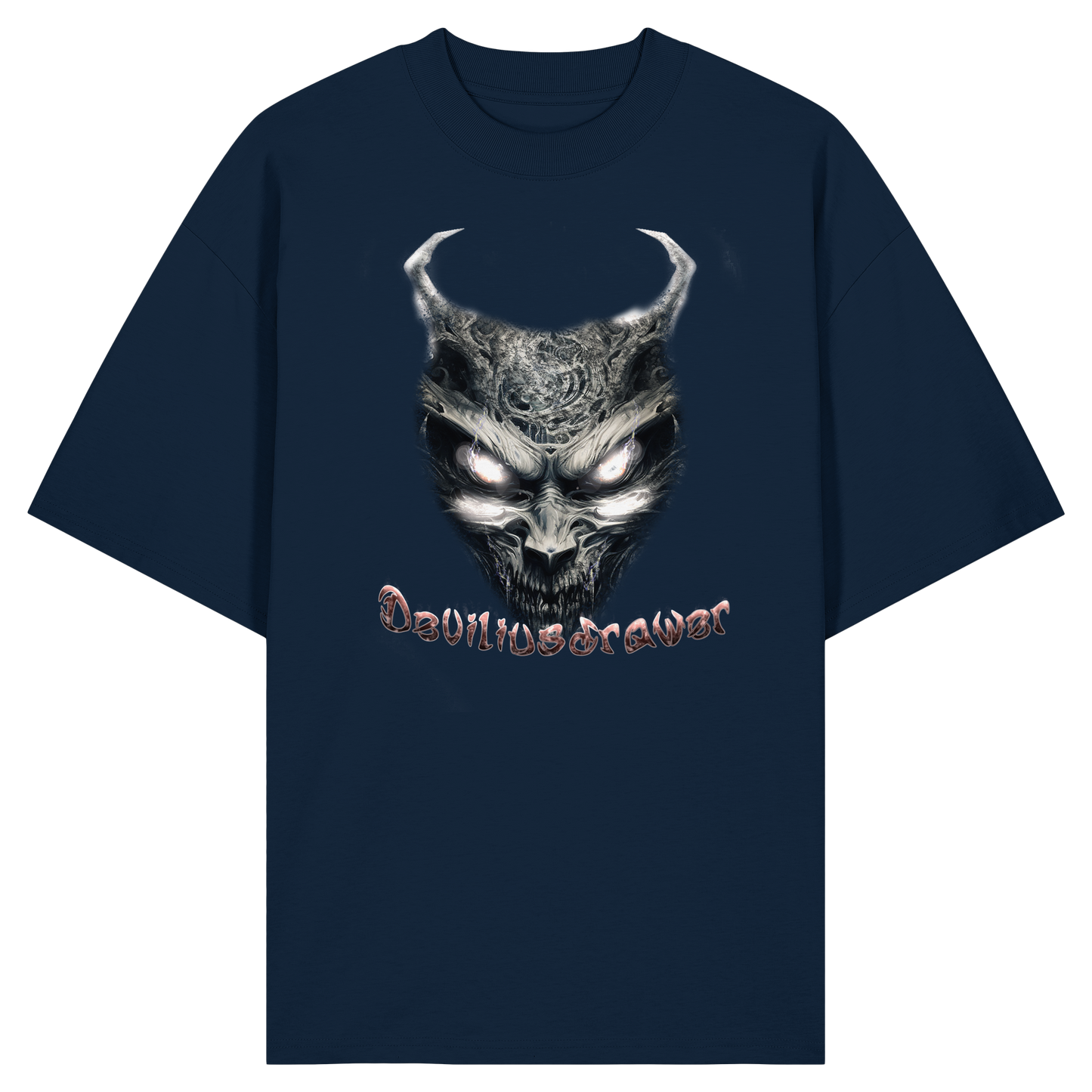 Deviliusdrawer Demonic Evil Zombie - Organic Oversize Shirt