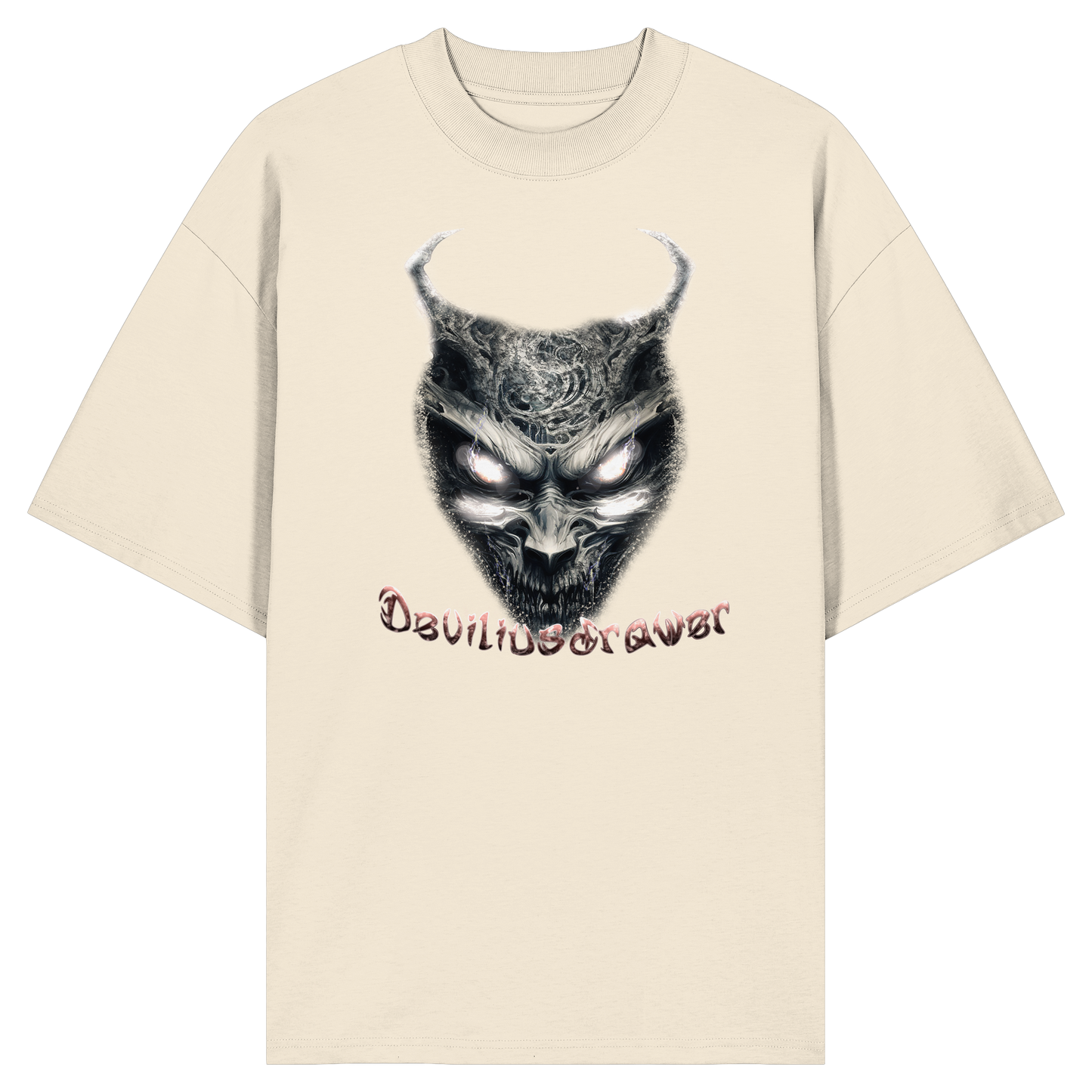 Deviliusdrawer Demonic Evil Zombie - Organic Oversize Shirt