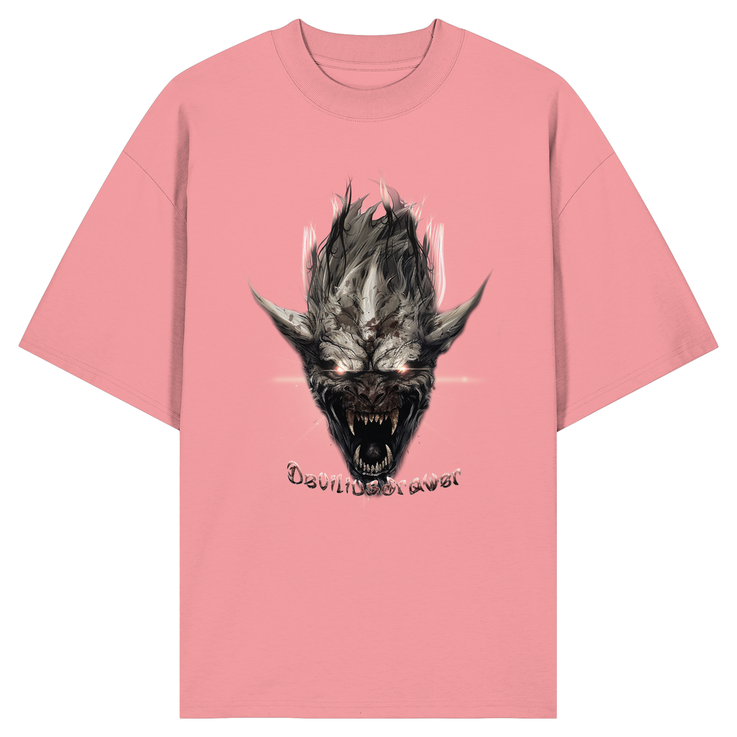 Deviliusdrawer Beast Wearwolf - Organic Oversize Shirt