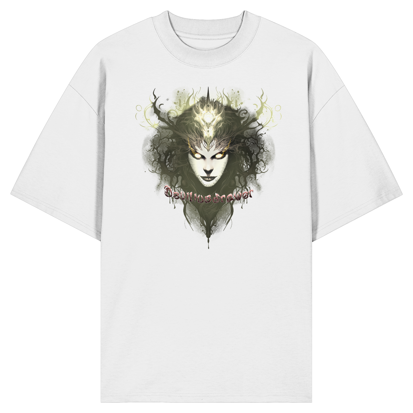 Deviliusdrawer Golden Demonica - Organic Oversize Shirt
