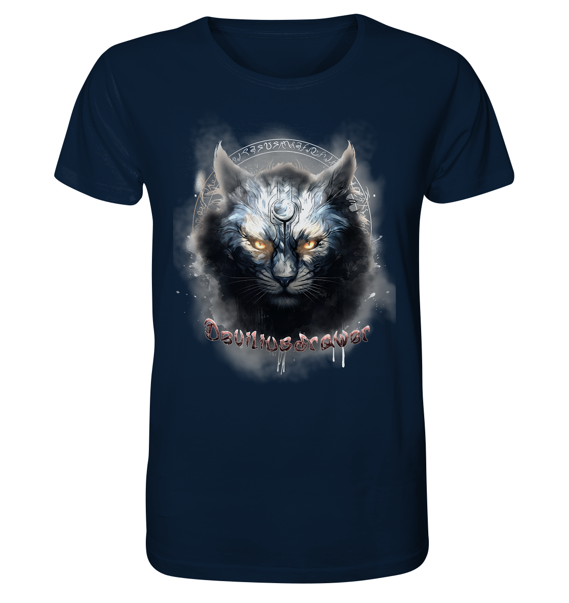 Deviliusdrawer Mysthic Cat - Organic Shirt
