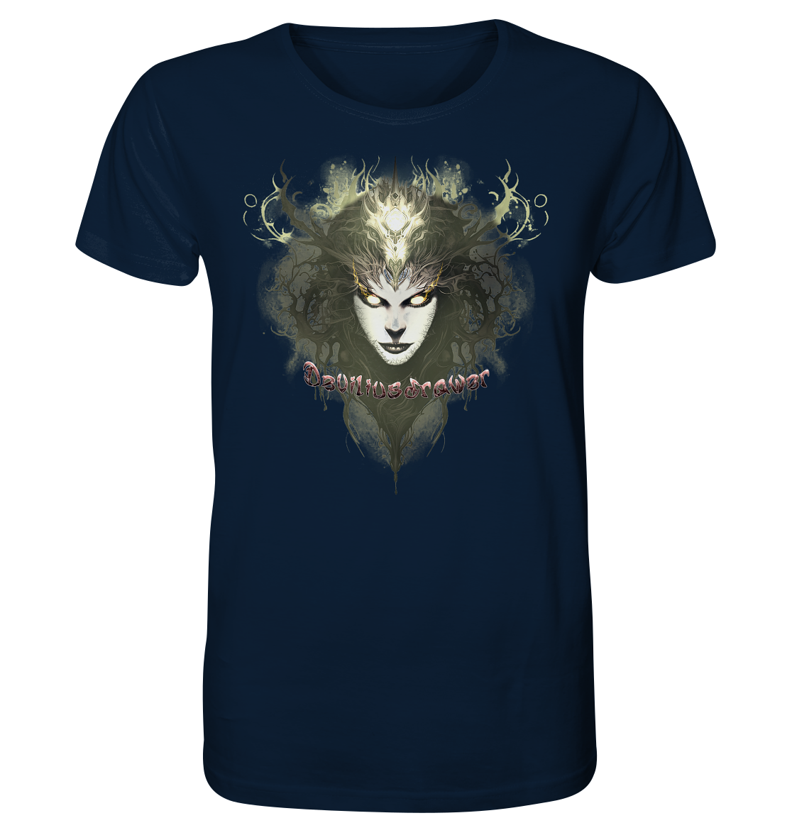 Deviliusdrawer Golden Demonica - Organic Shirt