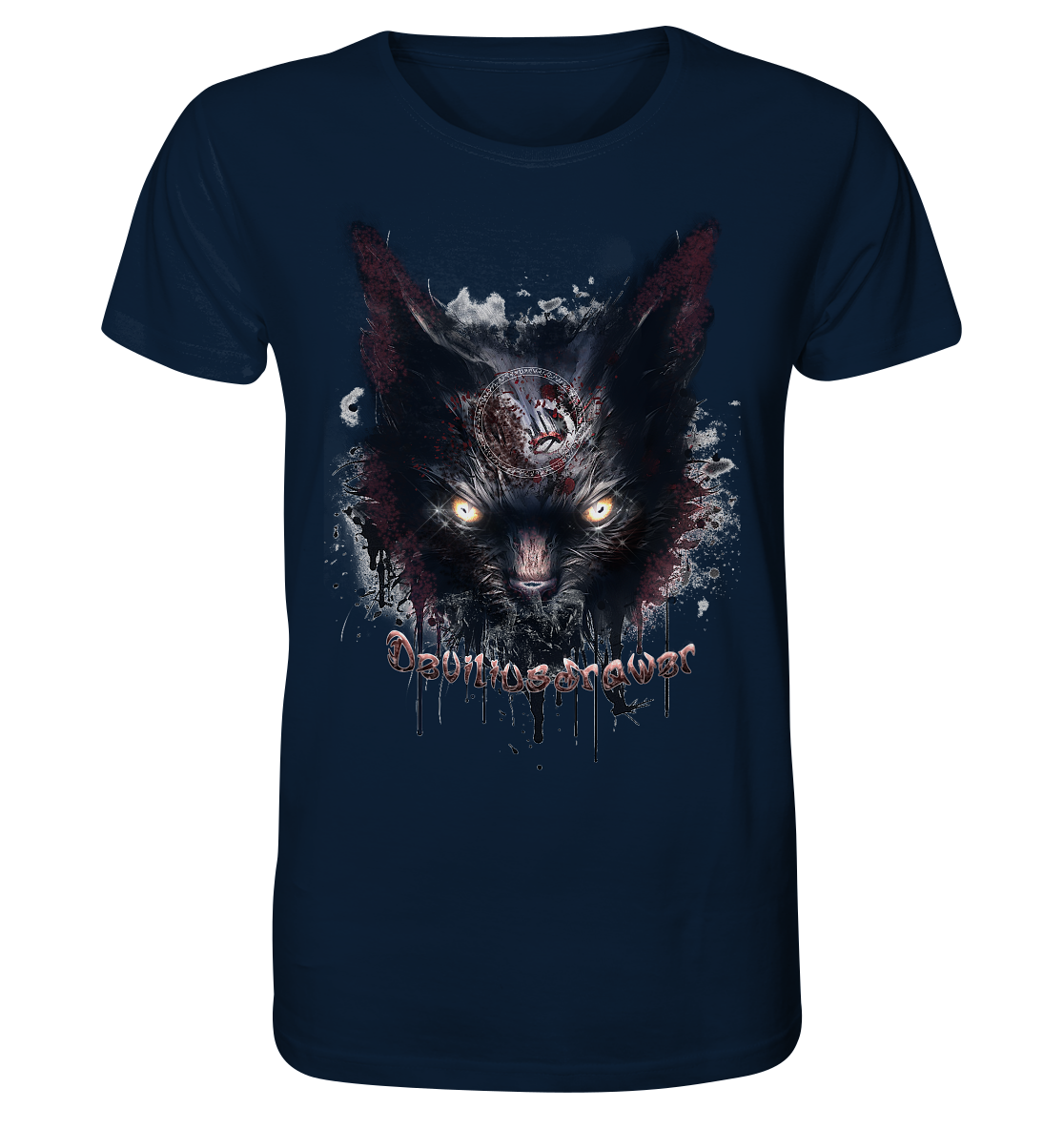Deviliusdrawer Zombie Cat - Organic Shirt