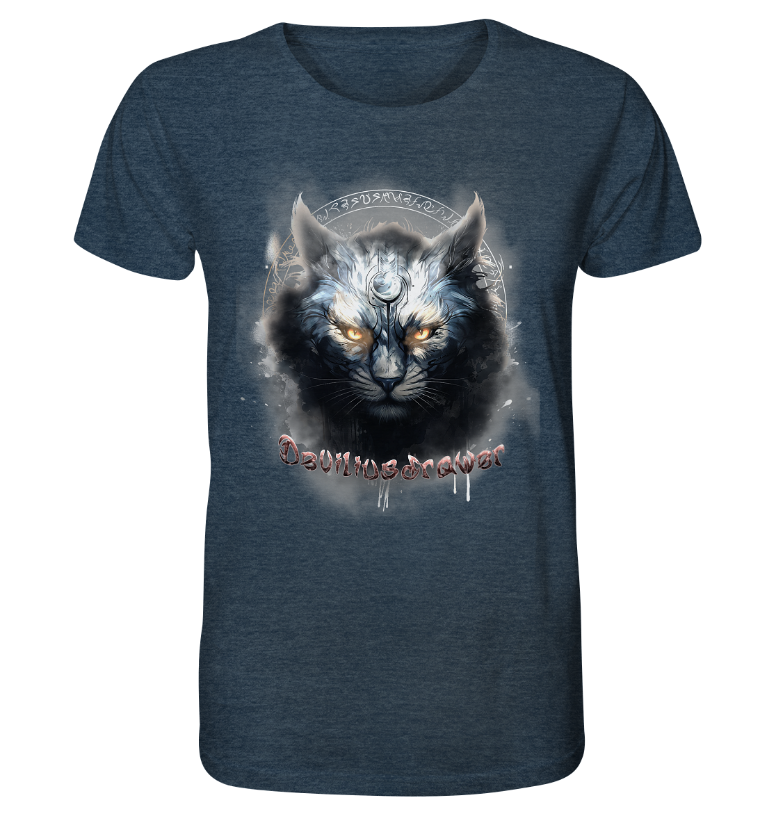 Deviliusdrawer Mysthic Cat - Organic Shirt