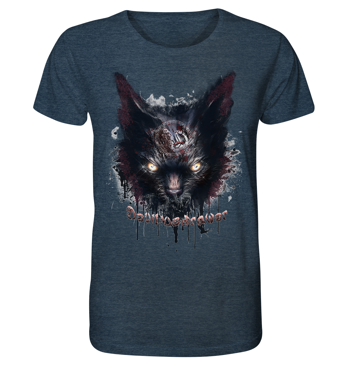Deviliusdrawer Zombie Cat - Organic Shirt