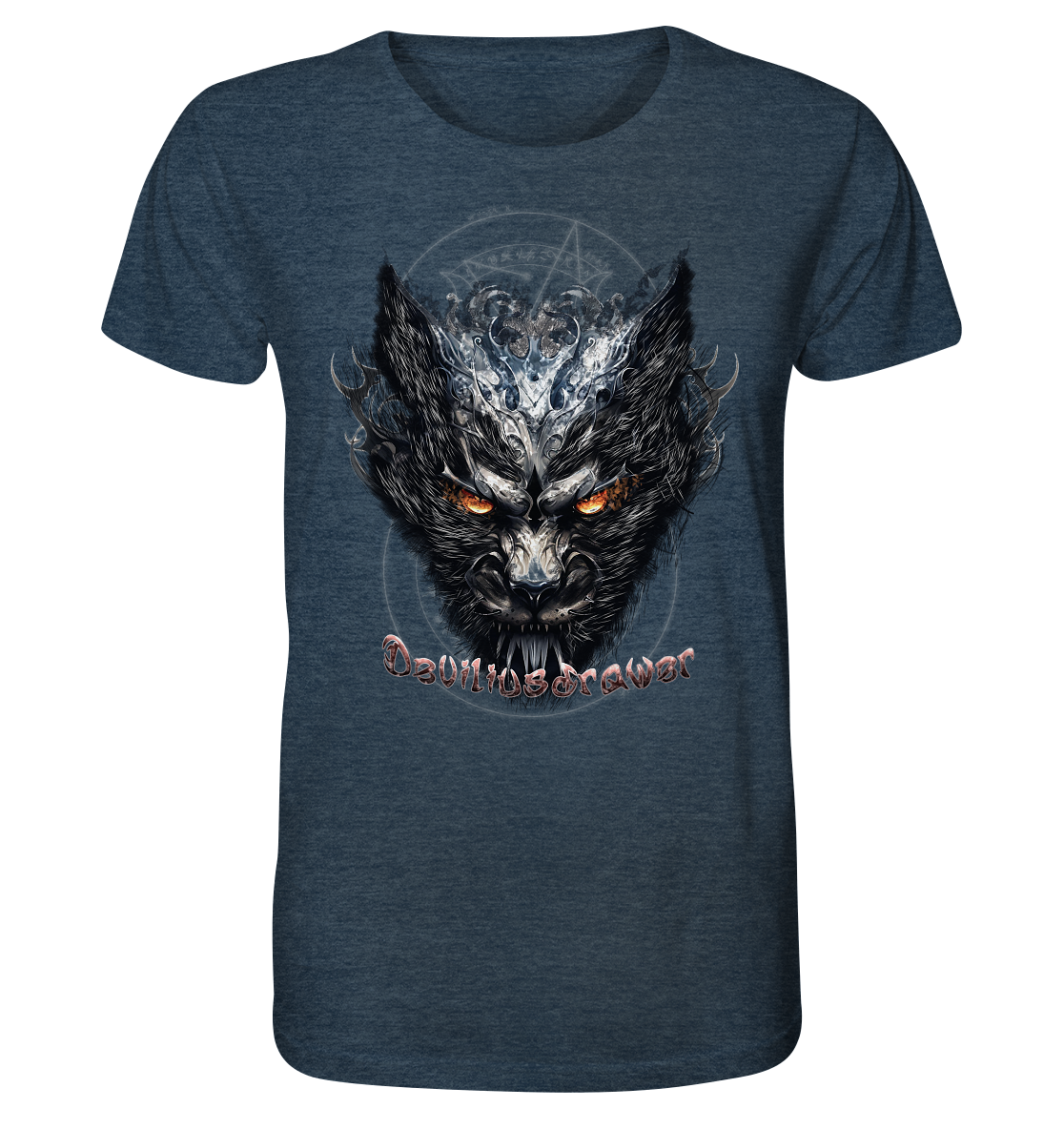 Deviliusdrawer Iron Cat - Organic Shirt