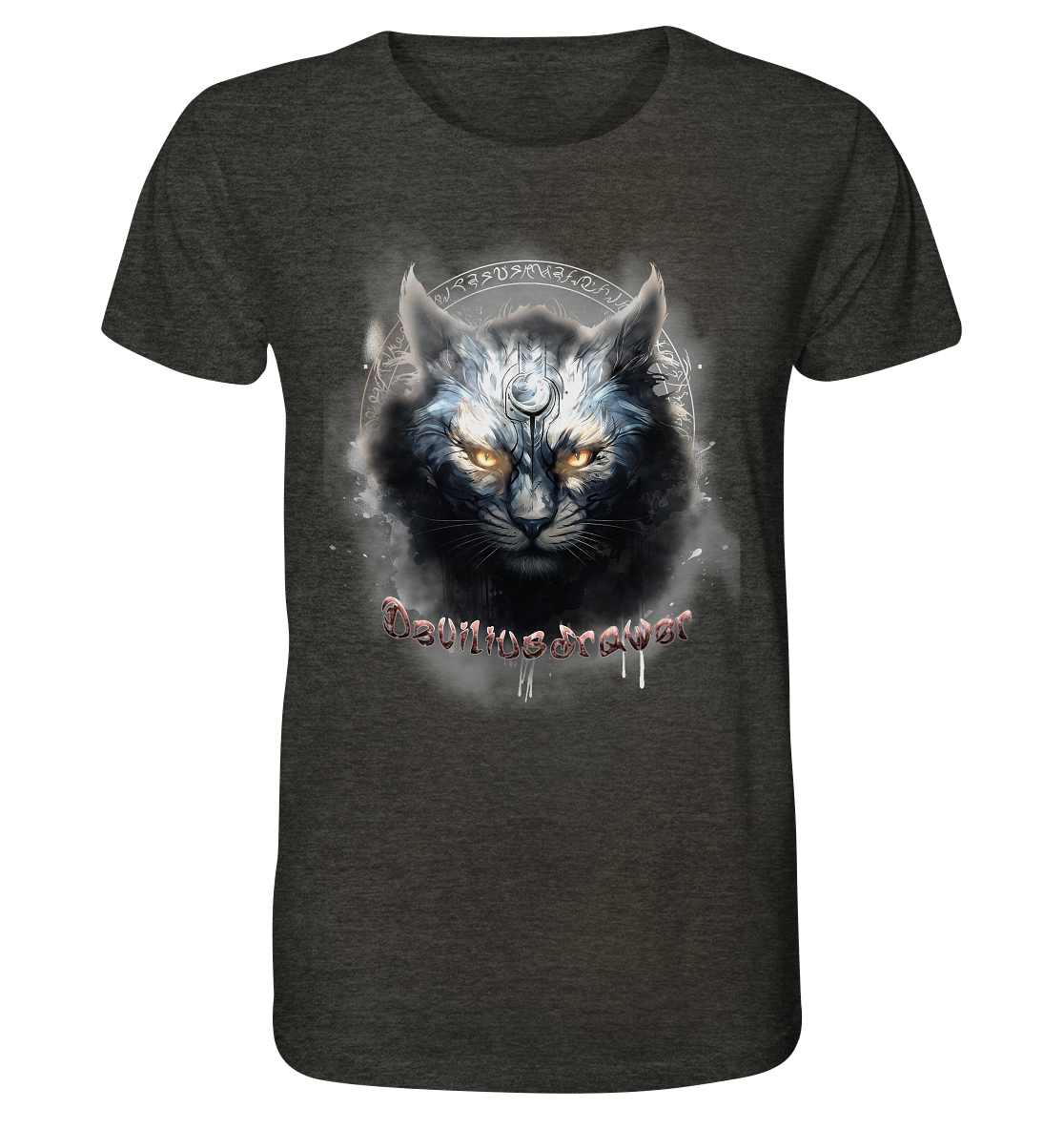 Deviliusdrawer Mysthic Cat - Organic Shirt
