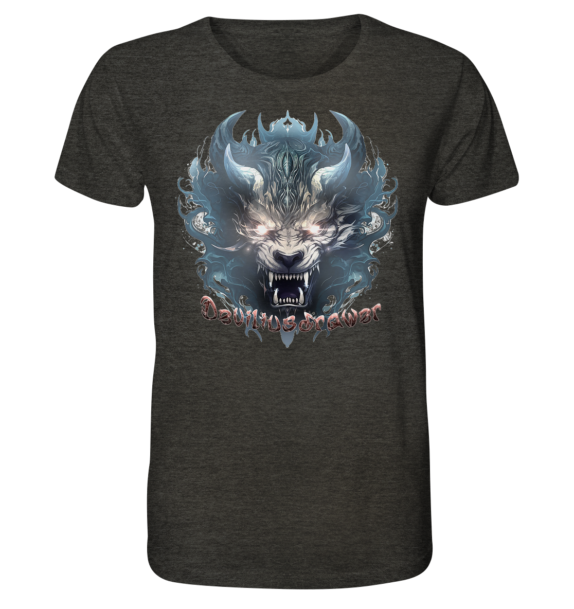 Deviliusdrawer Water Horn Tiger - Organic Shirt