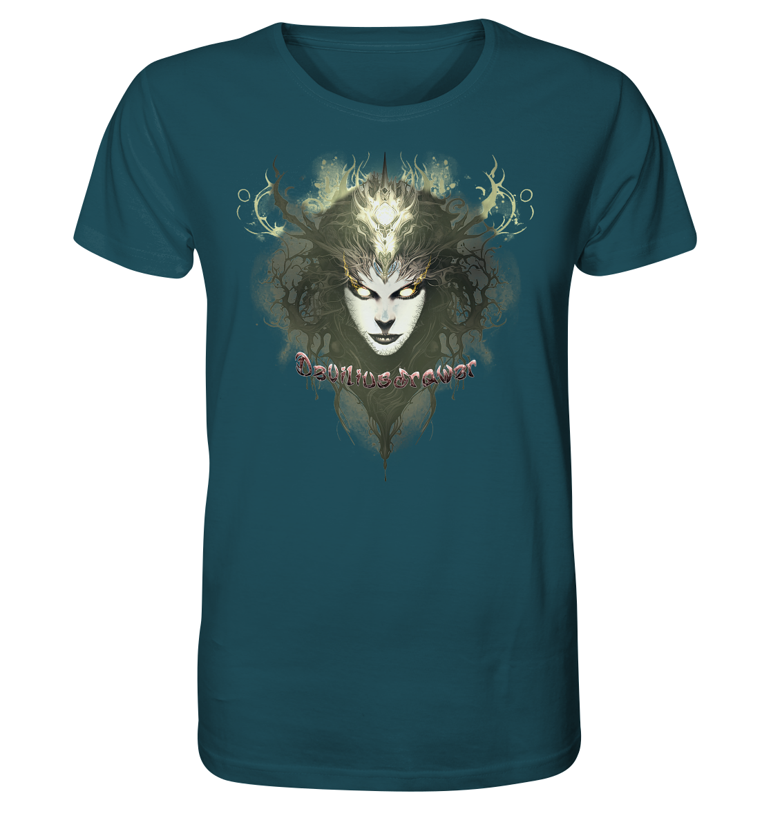 Deviliusdrawer Golden Demonica - Organic Shirt