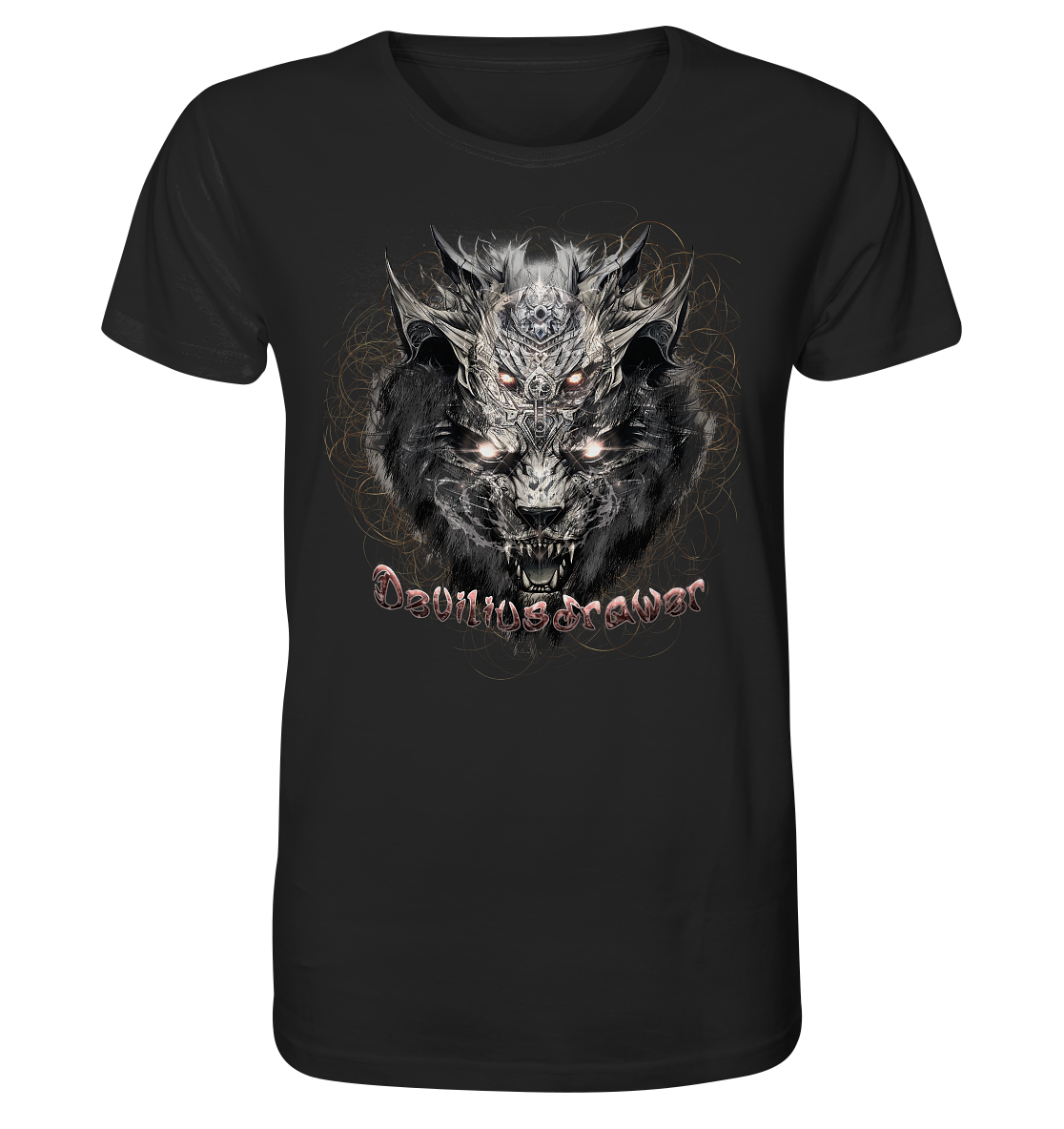 Deviliusdrawer Magical Beast Cat - Organic Shirt