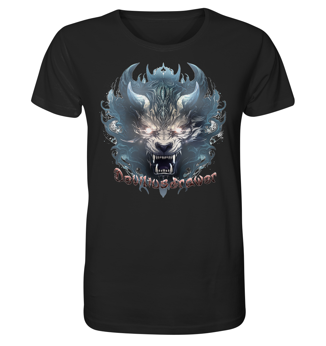 Deviliusdrawer Water Horn Tiger - Organic Shirt
