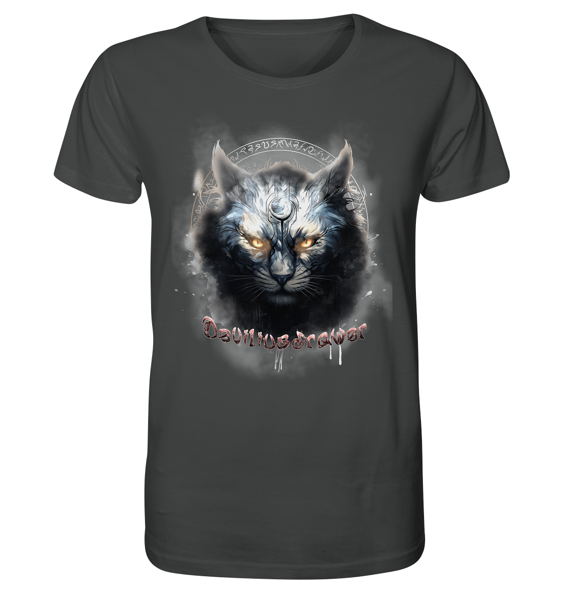 Deviliusdrawer Mysthic Cat - Organic Shirt