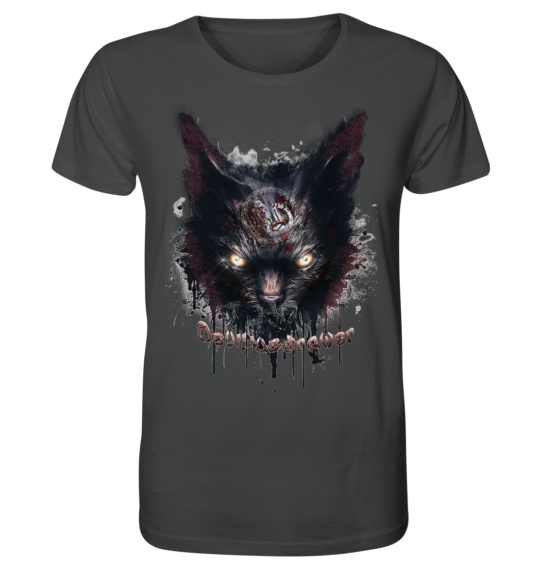 Deviliusdrawer Zombie Cat - Organic Shirt