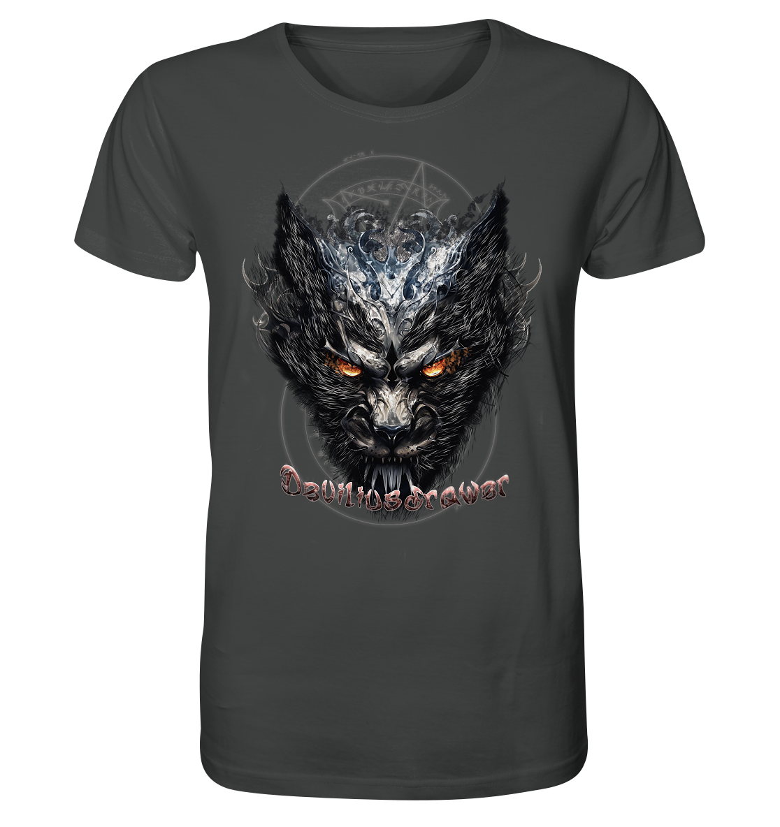 Deviliusdrawer Iron Cat - Organic Shirt