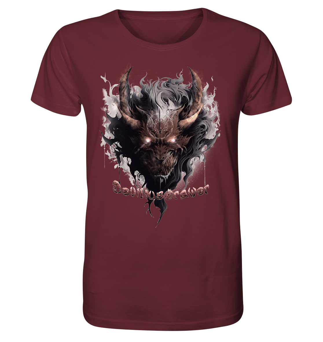 Deviliusdrawer Magic Redeyed Demon - Organic Shirt