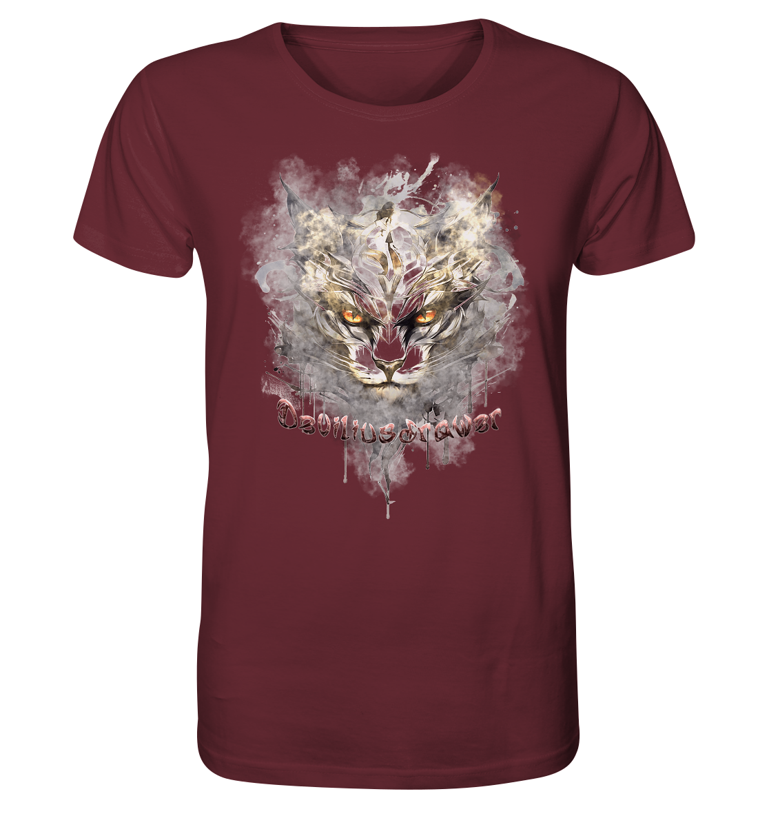Deviliusdrawer White Catgod - Organic Shirt
