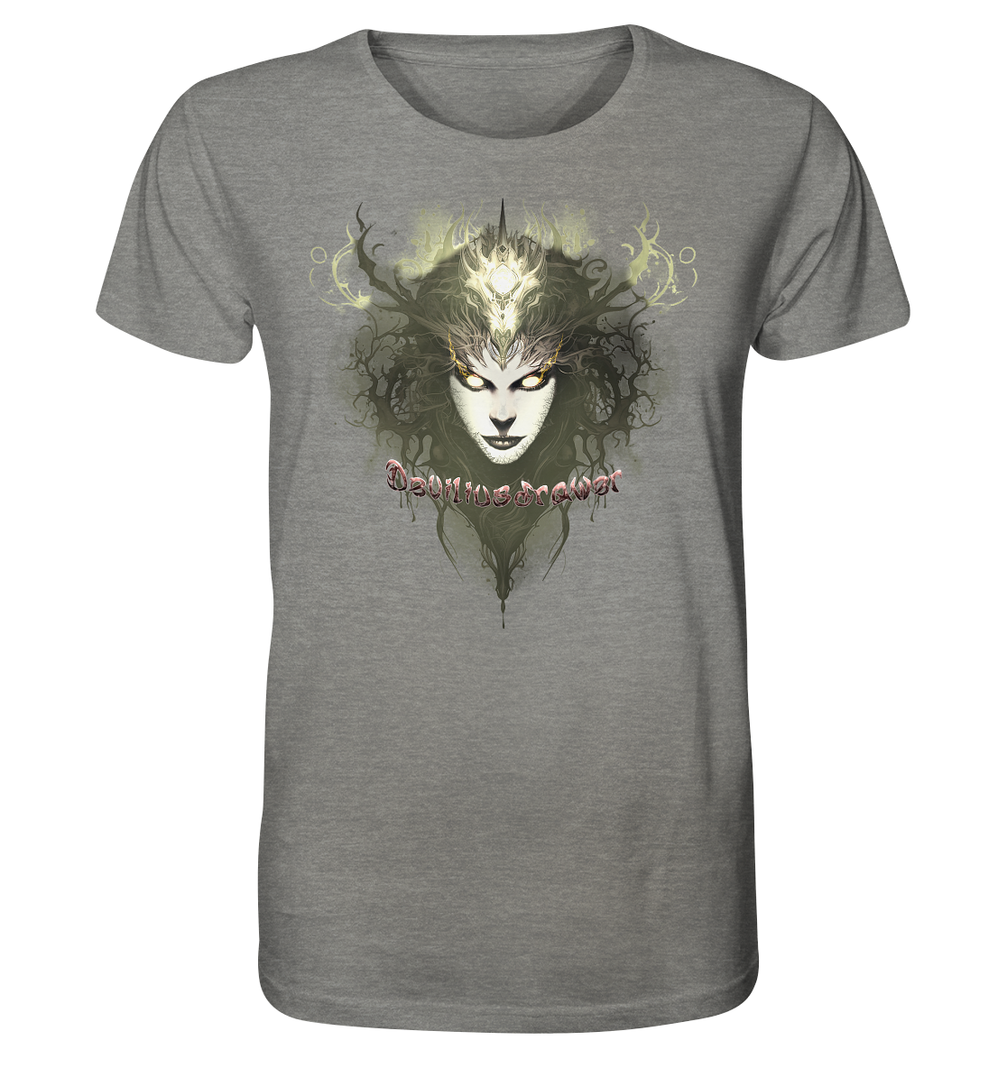 Deviliusdrawer Golden Demonica - Organic Shirt