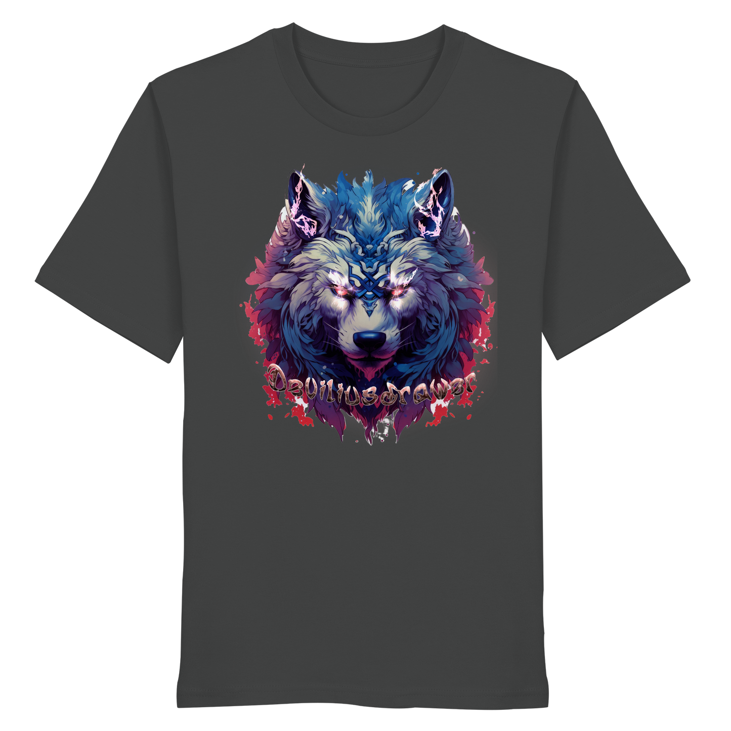 Deviliusdrawer Magic Wolf - Organic Shirt
