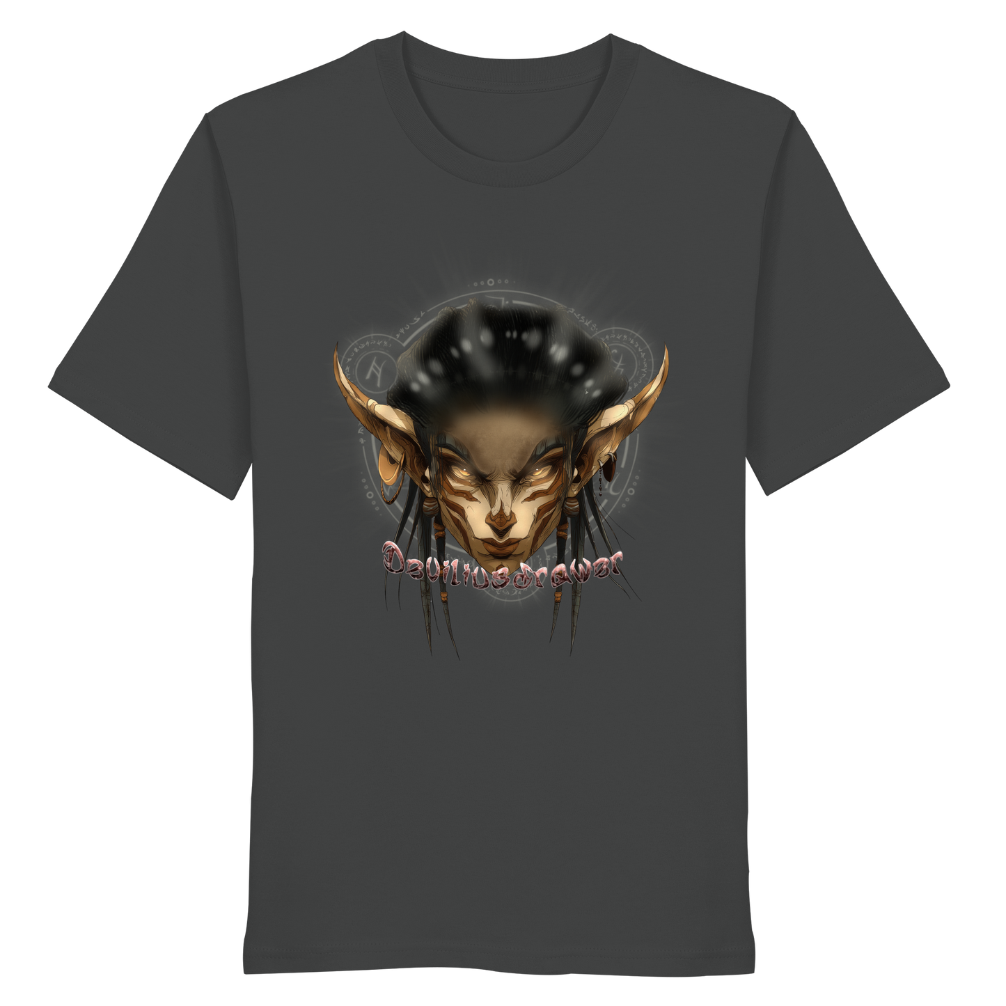Deviliusdrawer Gold Magician Elf - Organic Shirt