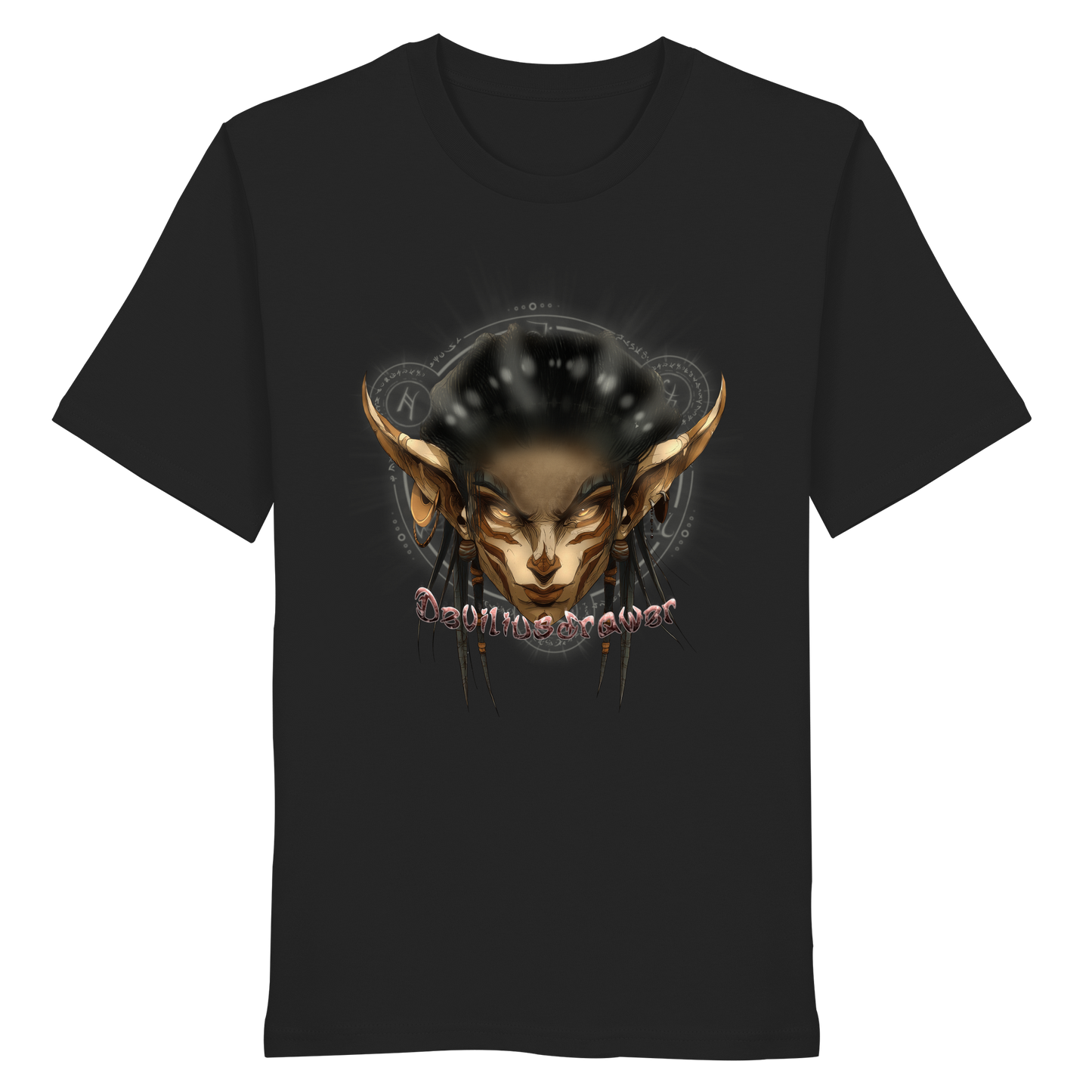 Deviliusdrawer Gold Magician Elf - Organic Shirt