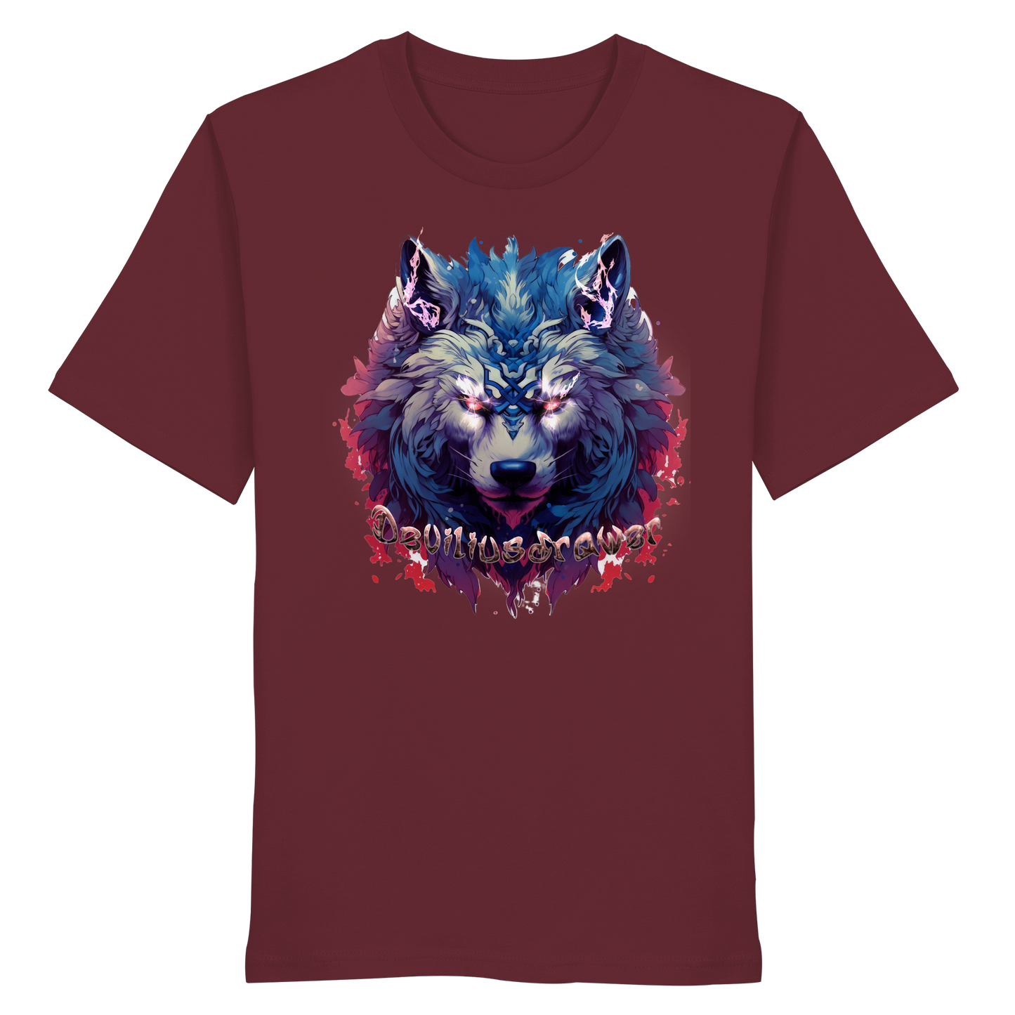 Deviliusdrawer Magic Wolf - Organic Shirt