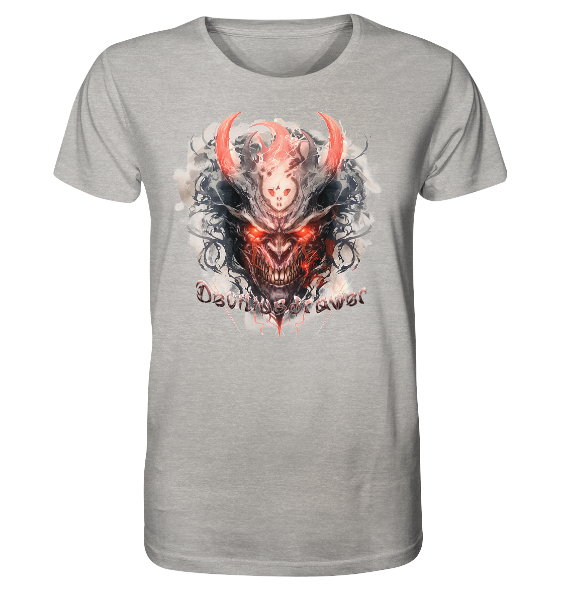 Deviliusdrawer Red Horn Devil - Organic Shirt