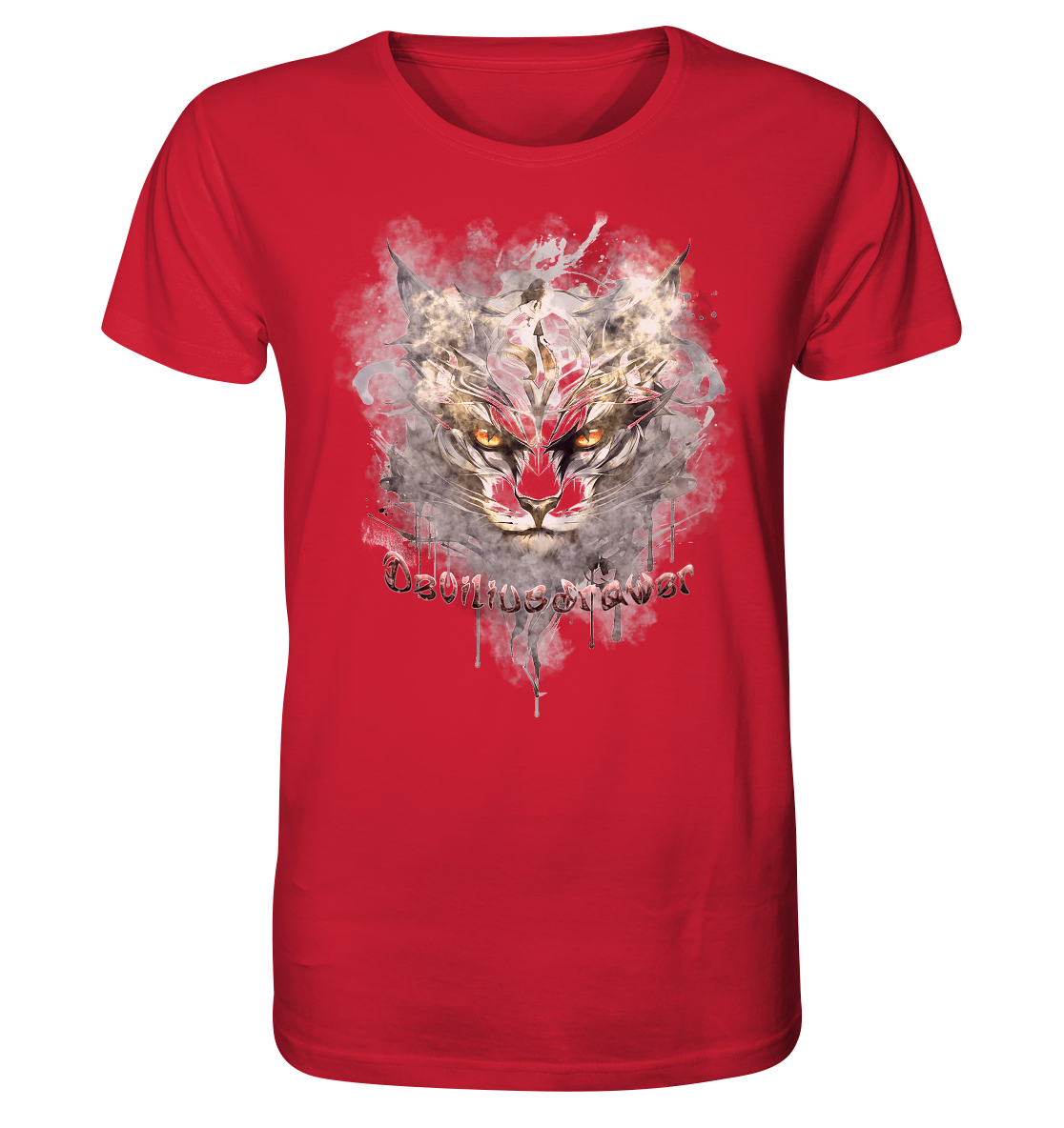 Deviliusdrawer White Catgod - Organic Shirt