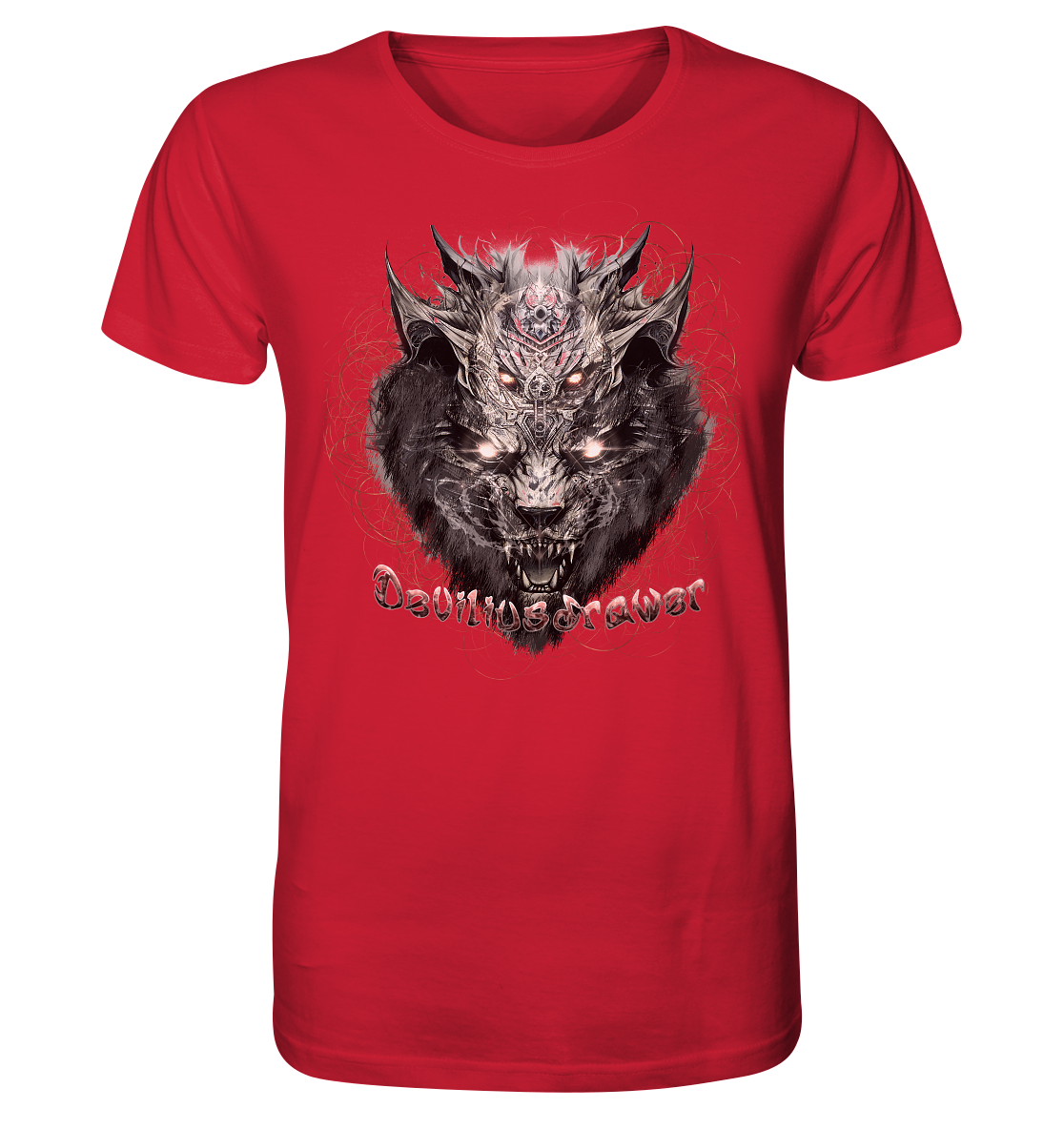 Deviliusdrawer Magical Beast Cat - Organic Shirt