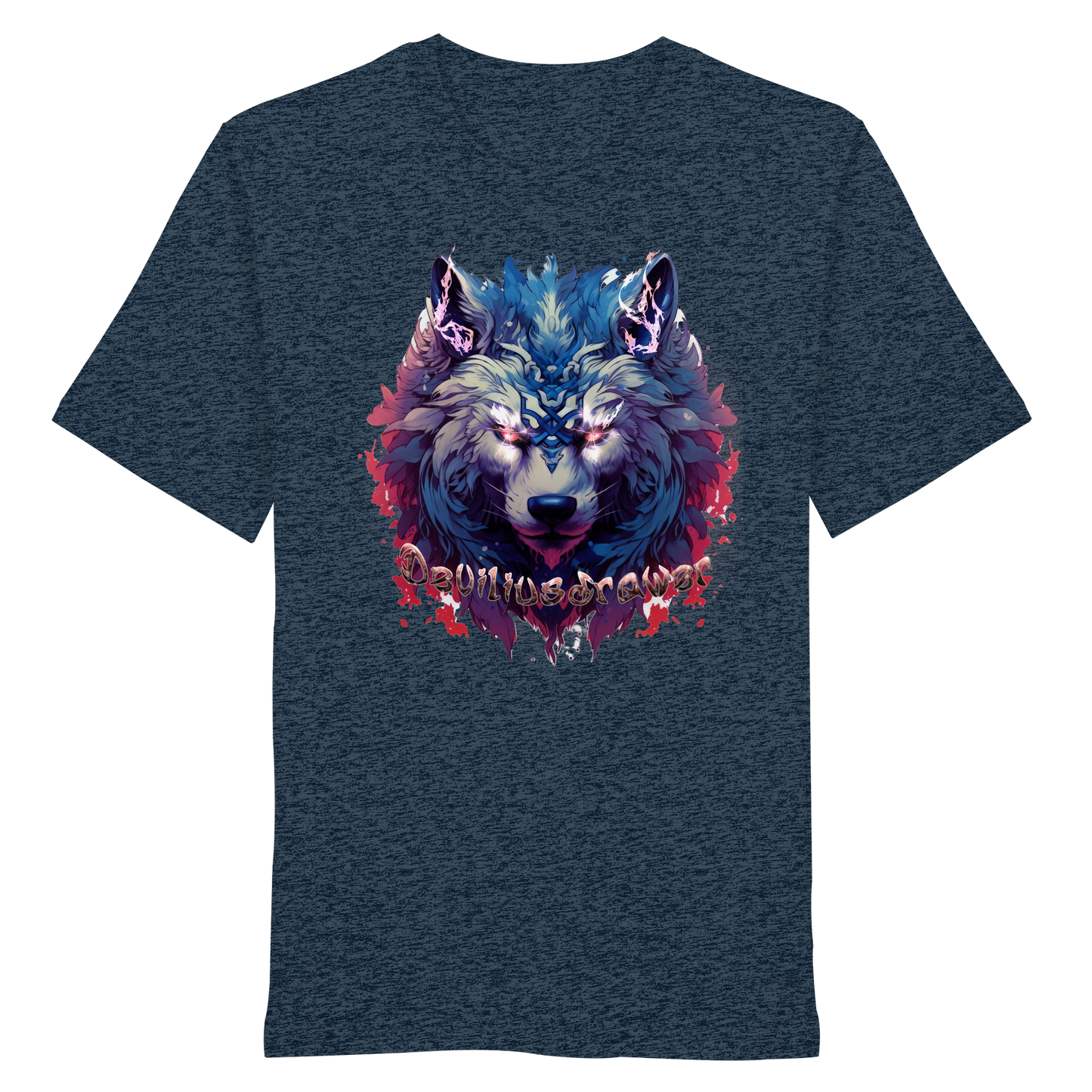 Deviliusdrawer Magic Wolf - Organic Shirt