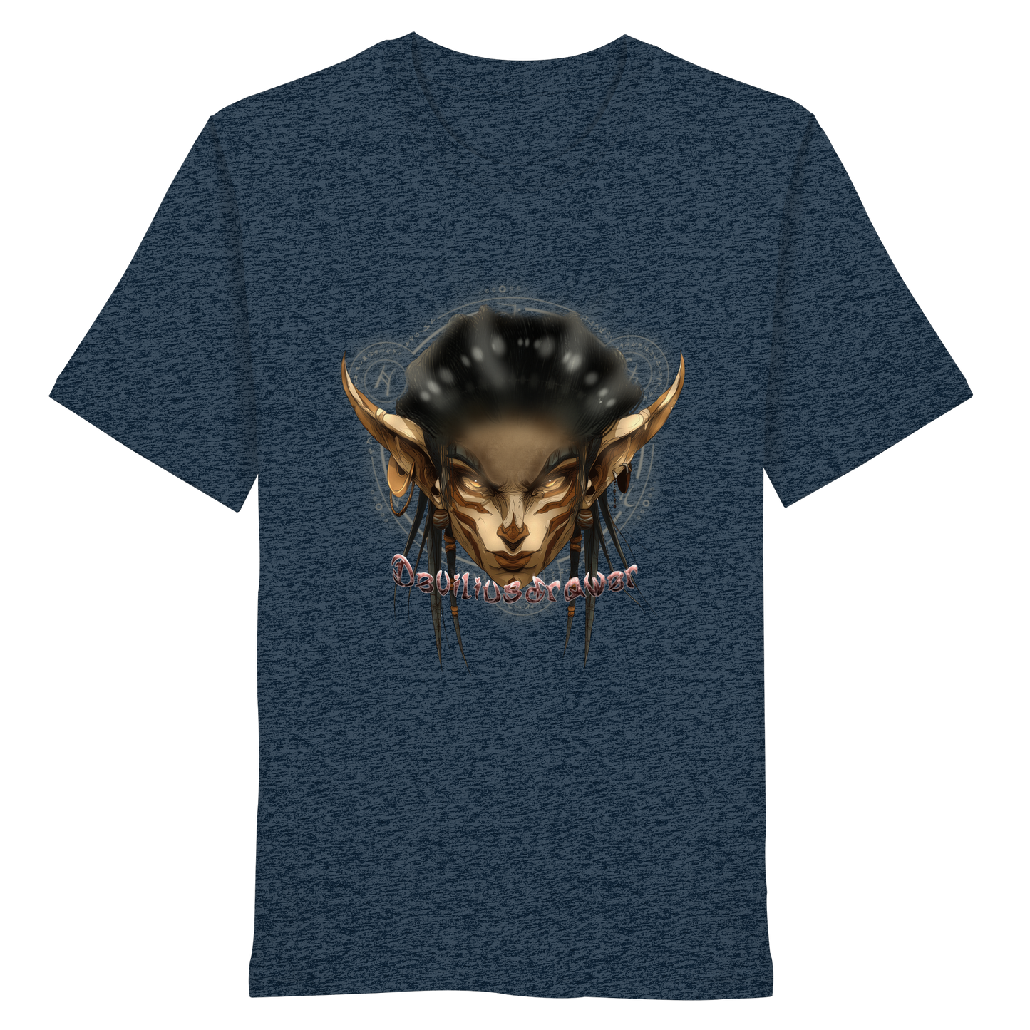 Deviliusdrawer Gold Magician Elf - Organic Shirt