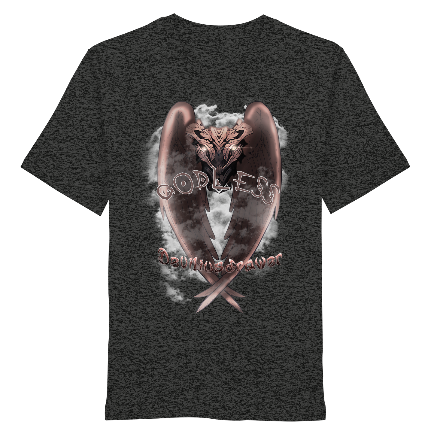 Deviliusdrawer Godless Owl - Organic Shirt