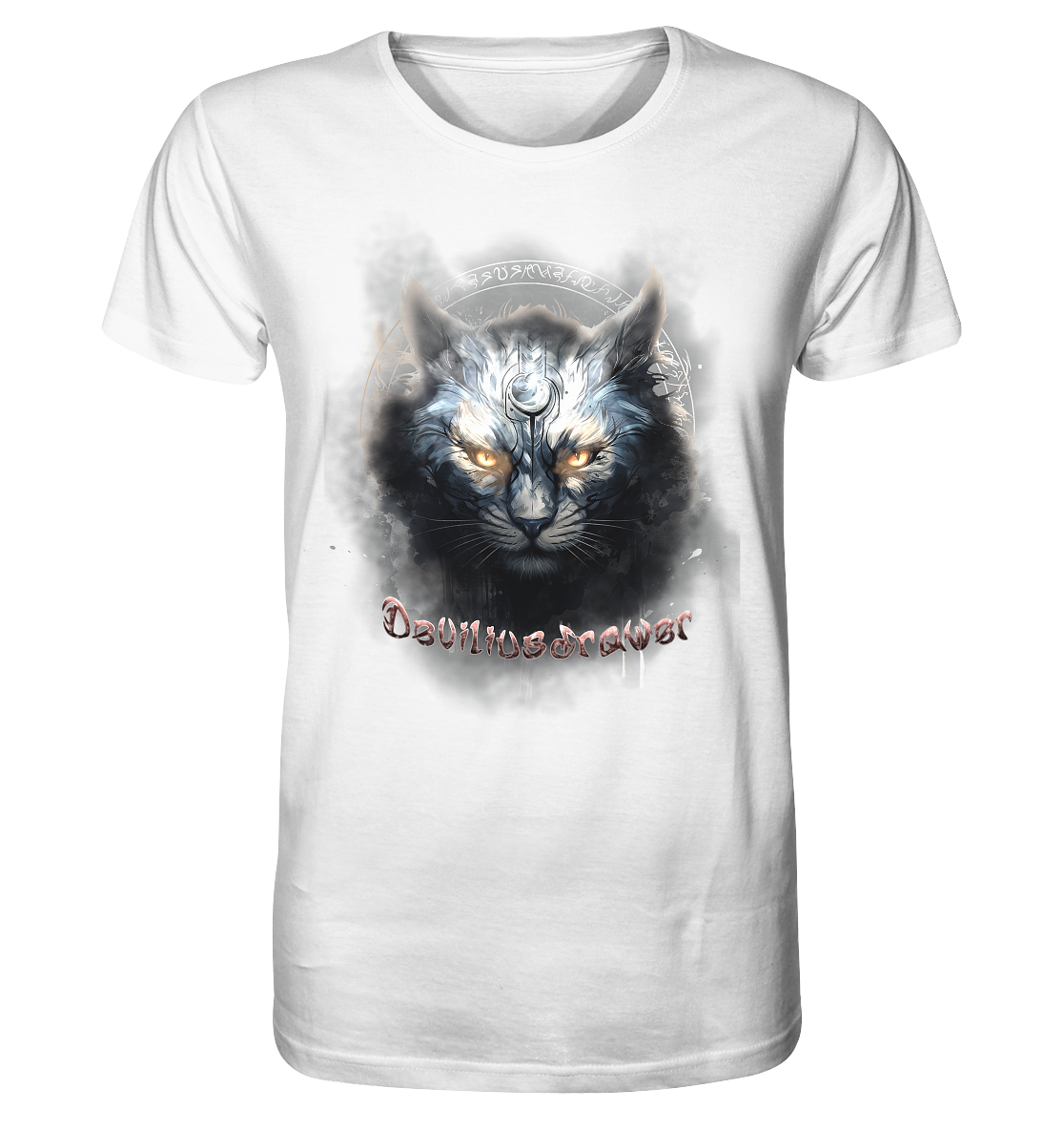 Deviliusdrawer Mysthic Cat - Organic Shirt