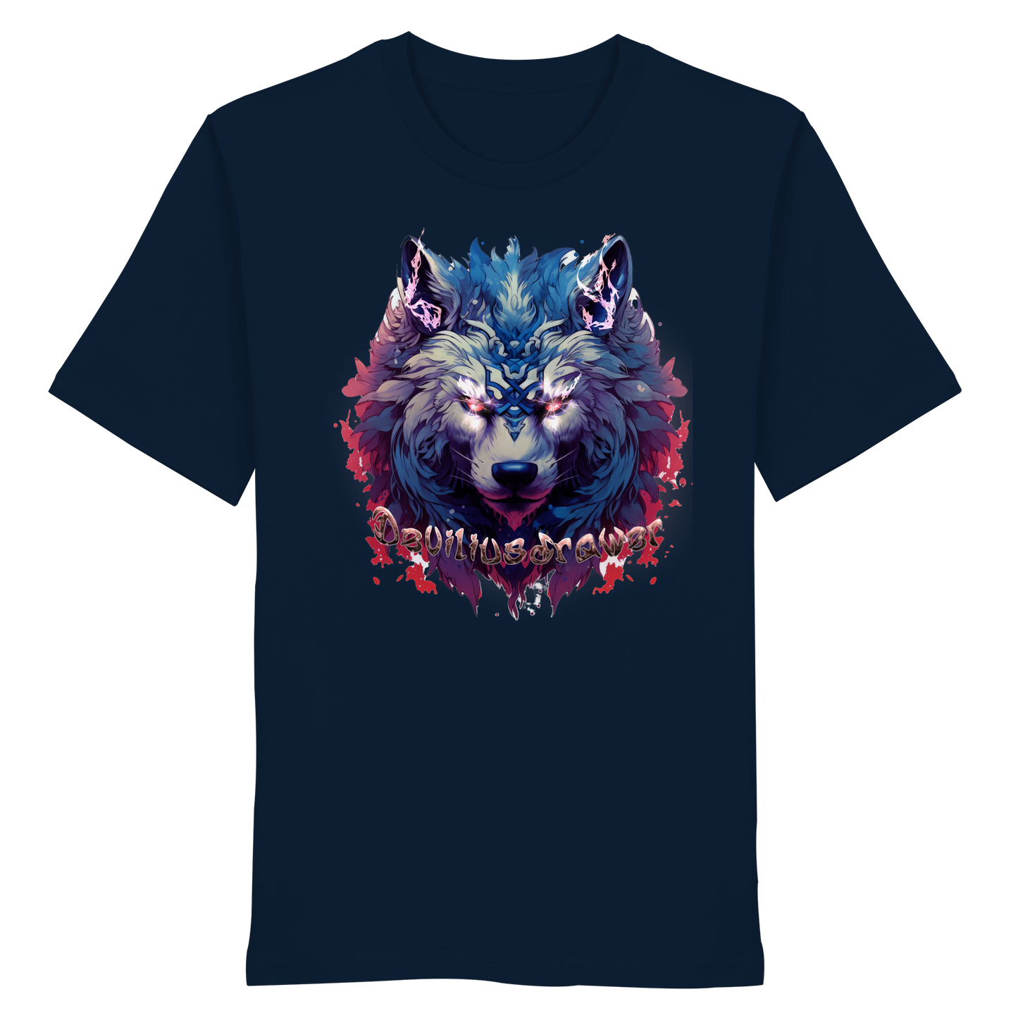 Deviliusdrawer Magic Wolf - Organic Shirt