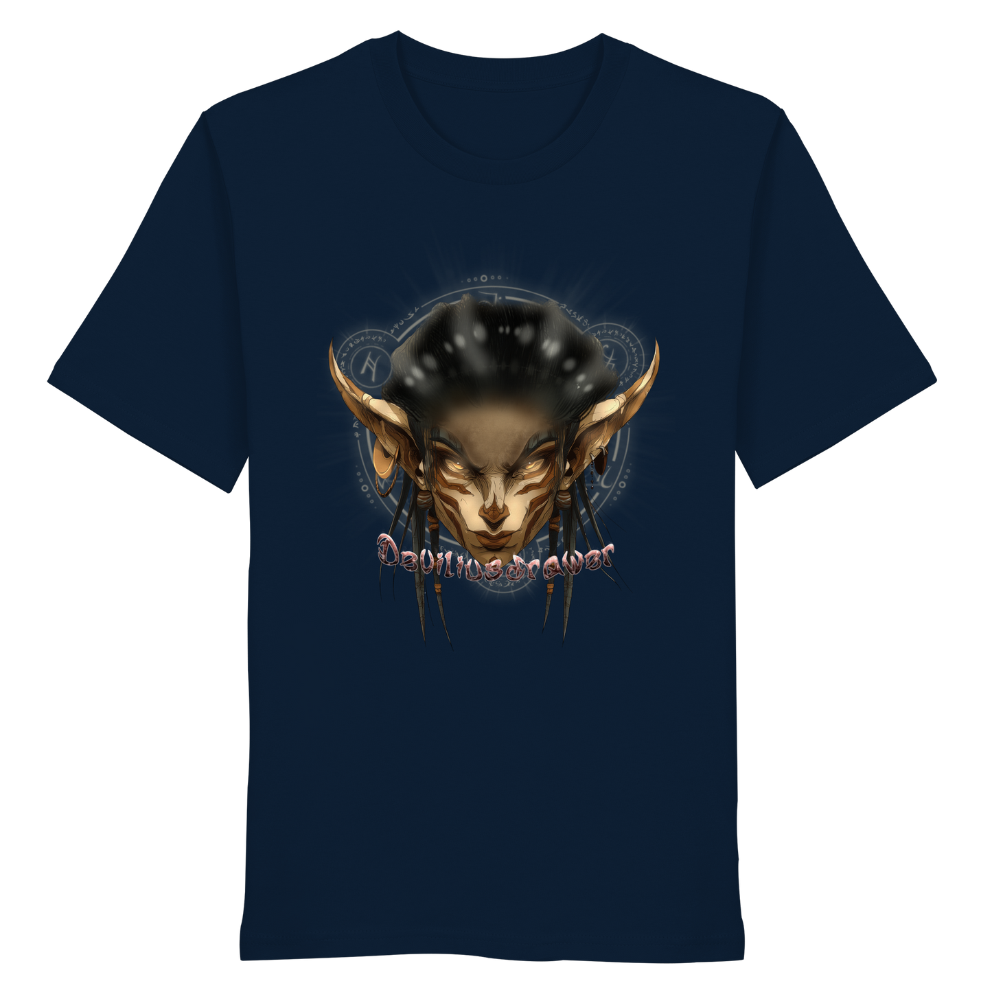 Deviliusdrawer Gold Magician Elf - Organic Shirt