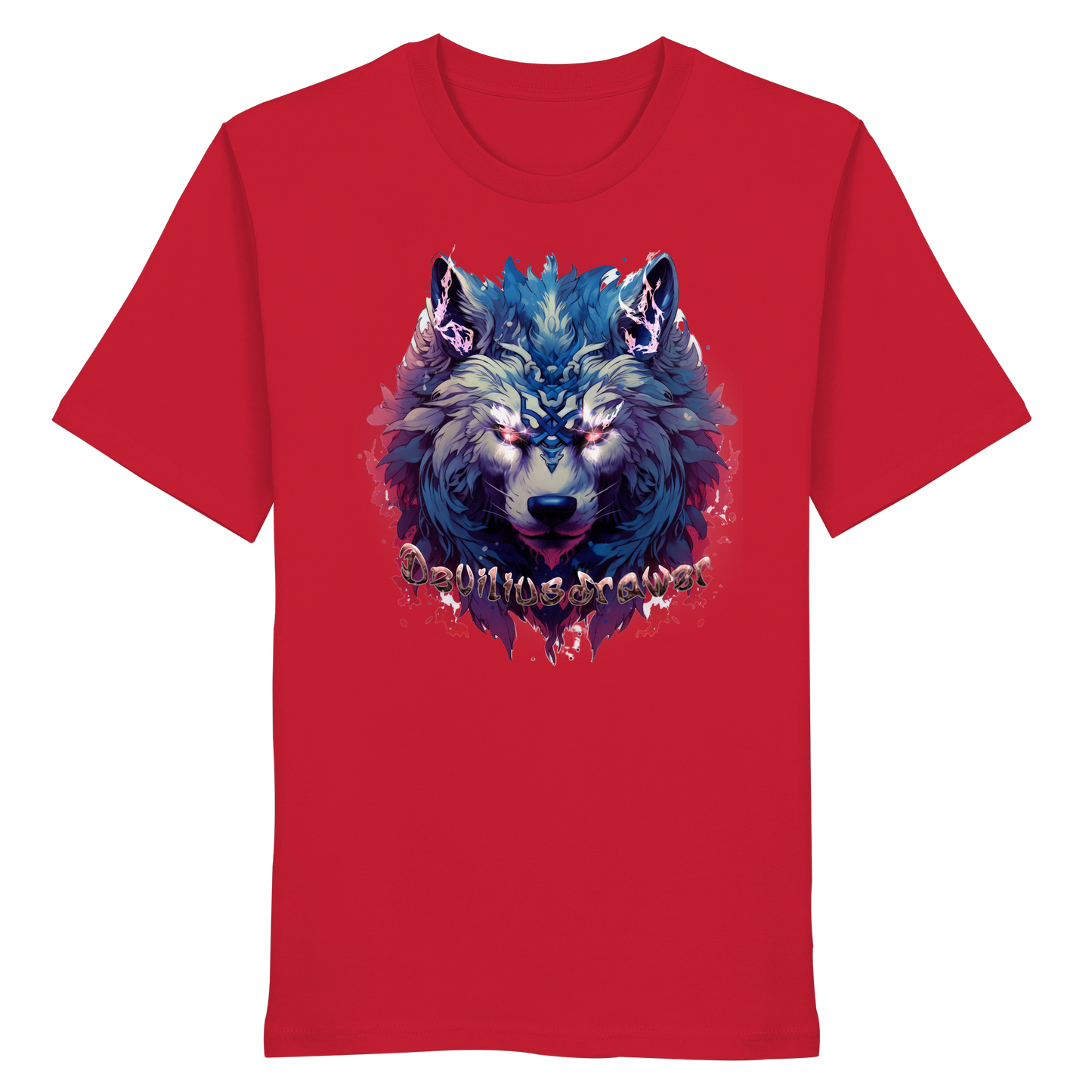 Deviliusdrawer Magic Wolf - Organic Shirt
