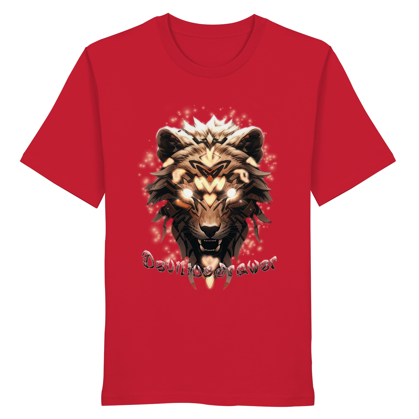 Deviliusdrawer Gold Weartiger - Organic Shirt